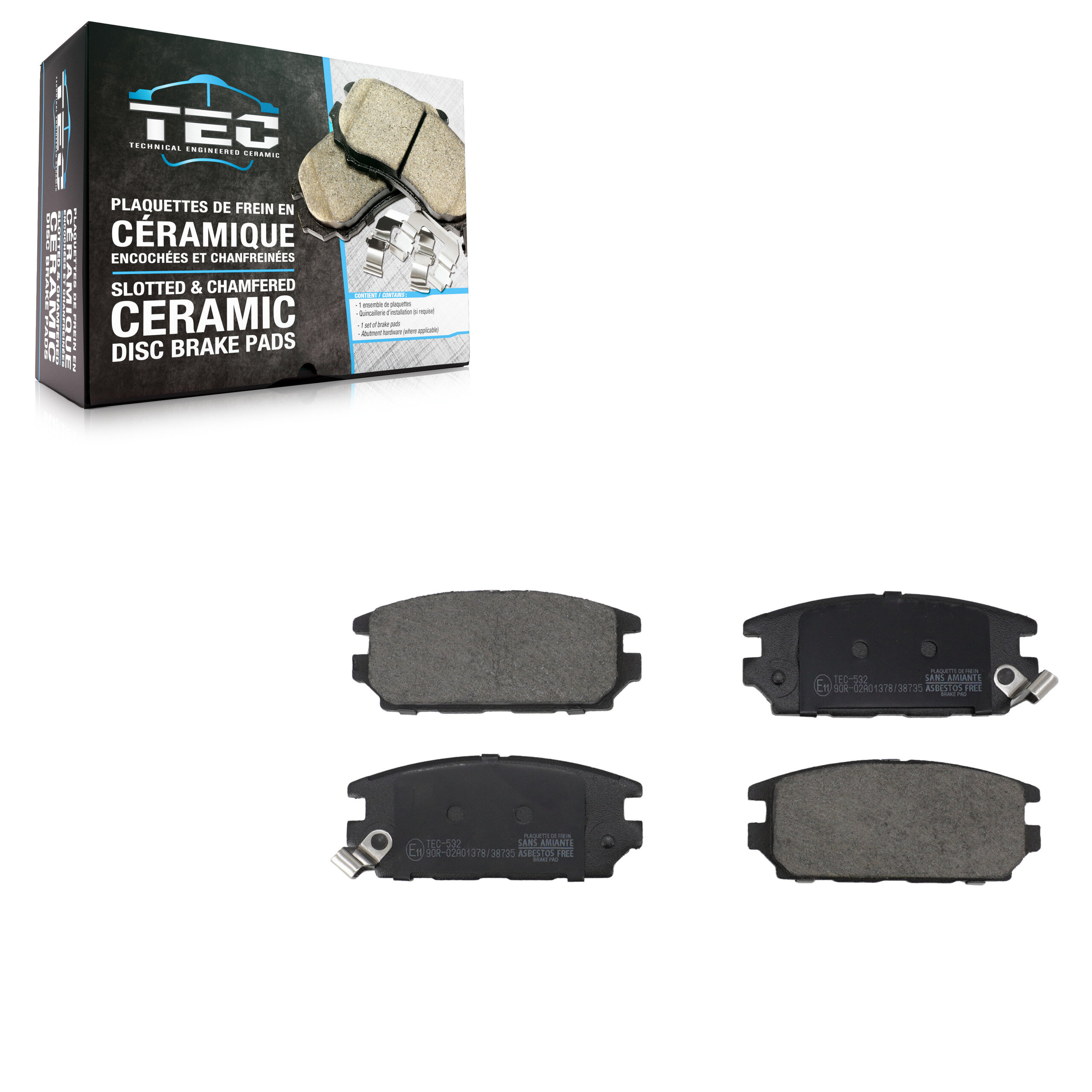 TEC - TEC-532 - Rear Disc Brake Pad
