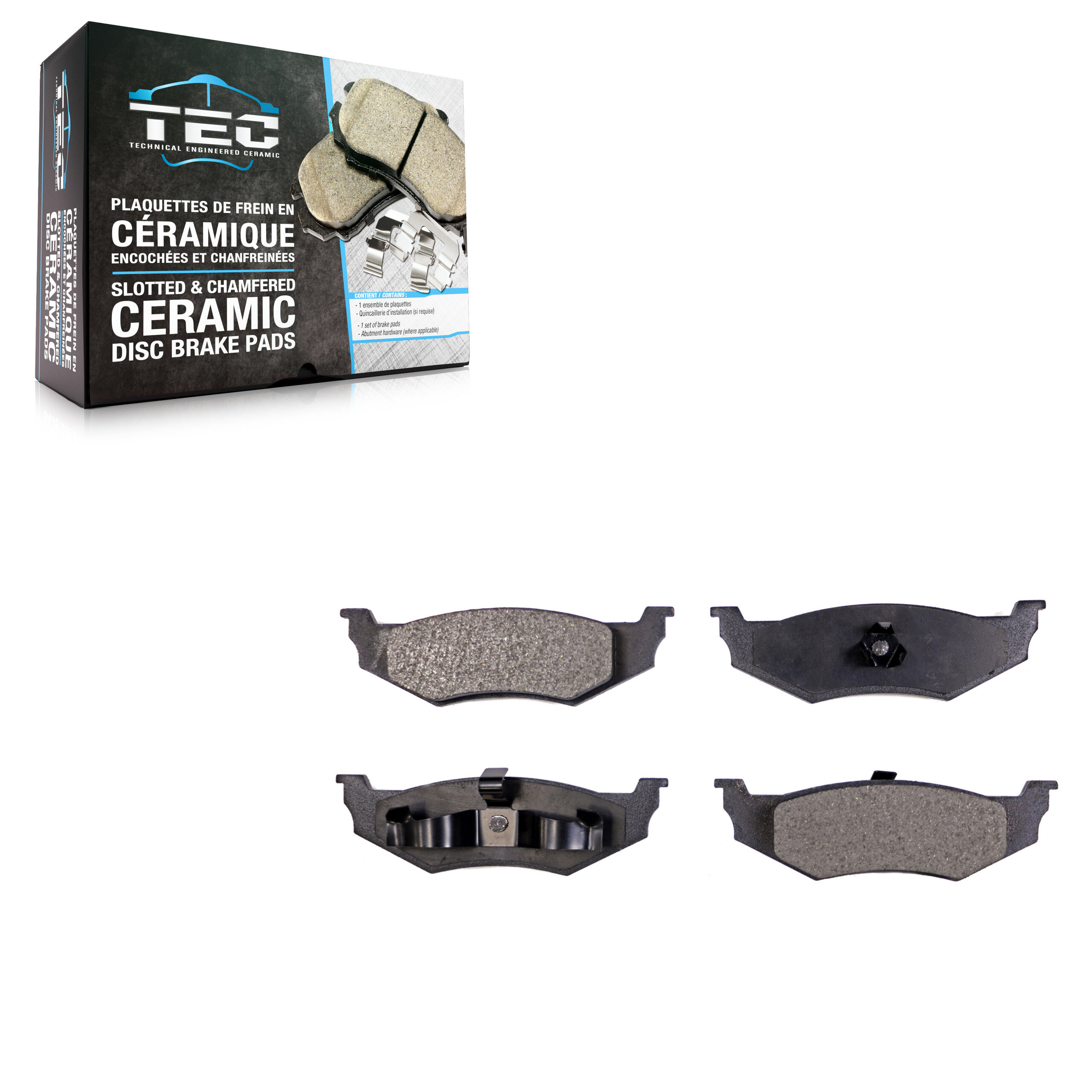 TEC - TEC-641 - Rear Disc Brake Pad