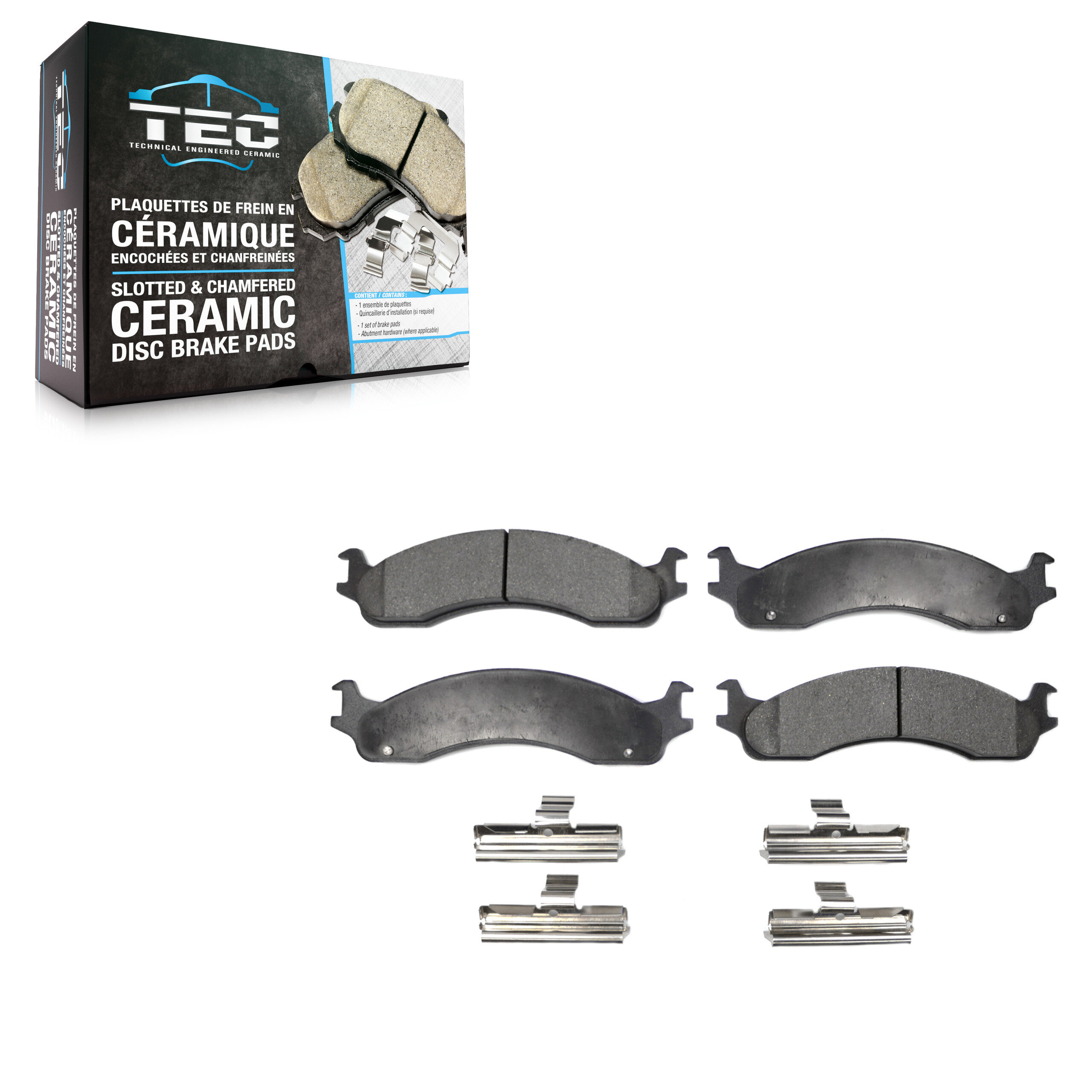 TEC - TEC-655 - Front Disc Brake Pad