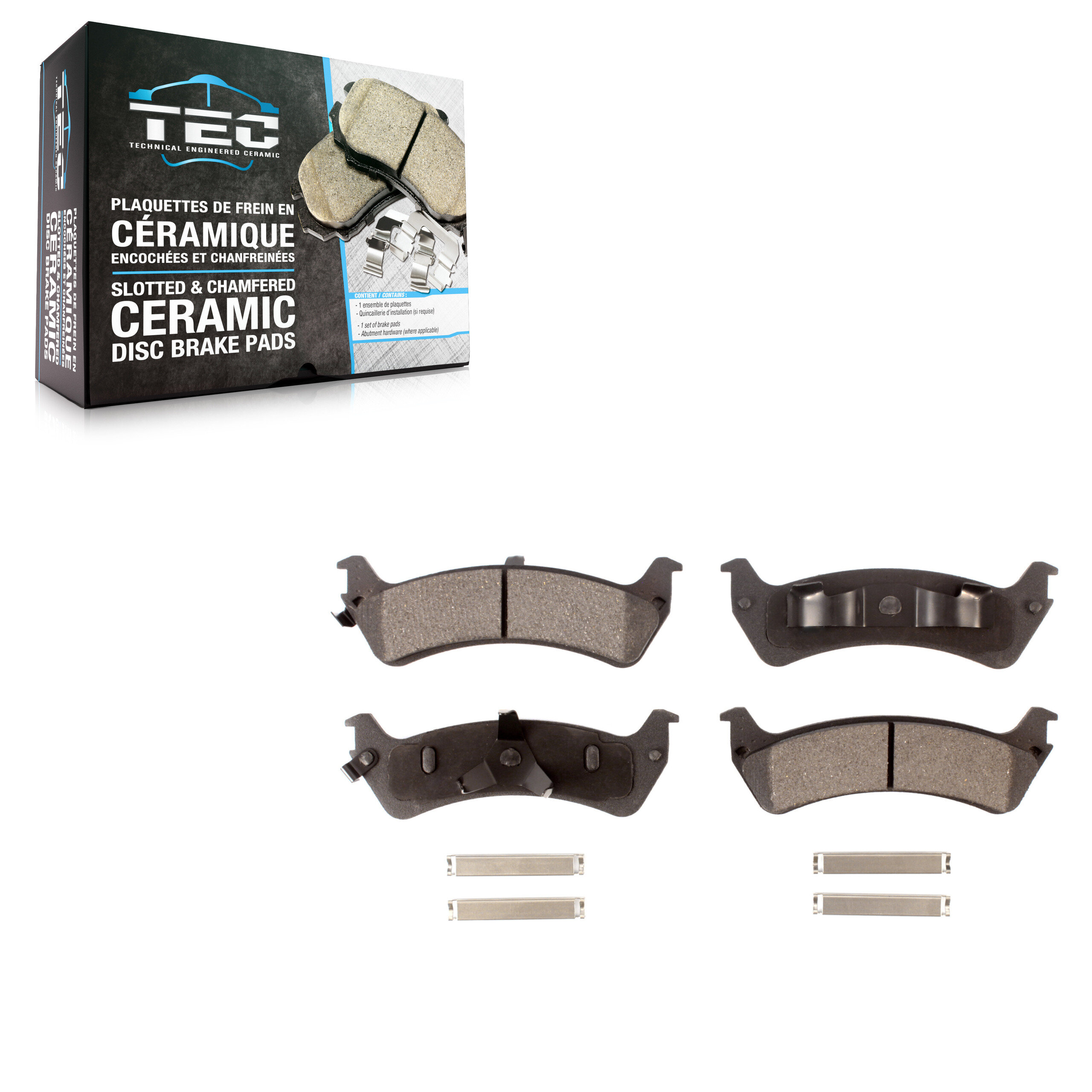 TEC - TEC-667 - Rear Disc Brake Pad