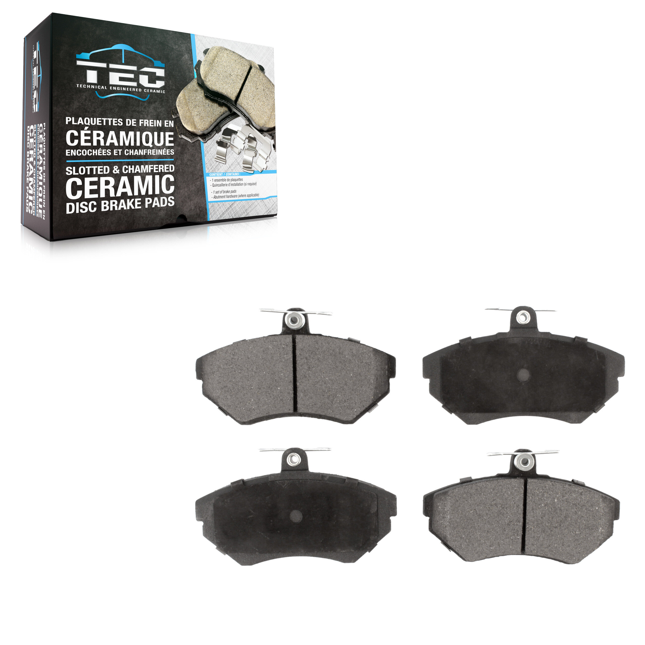 TEC - TEC-704 - Front Disc Brake Pad