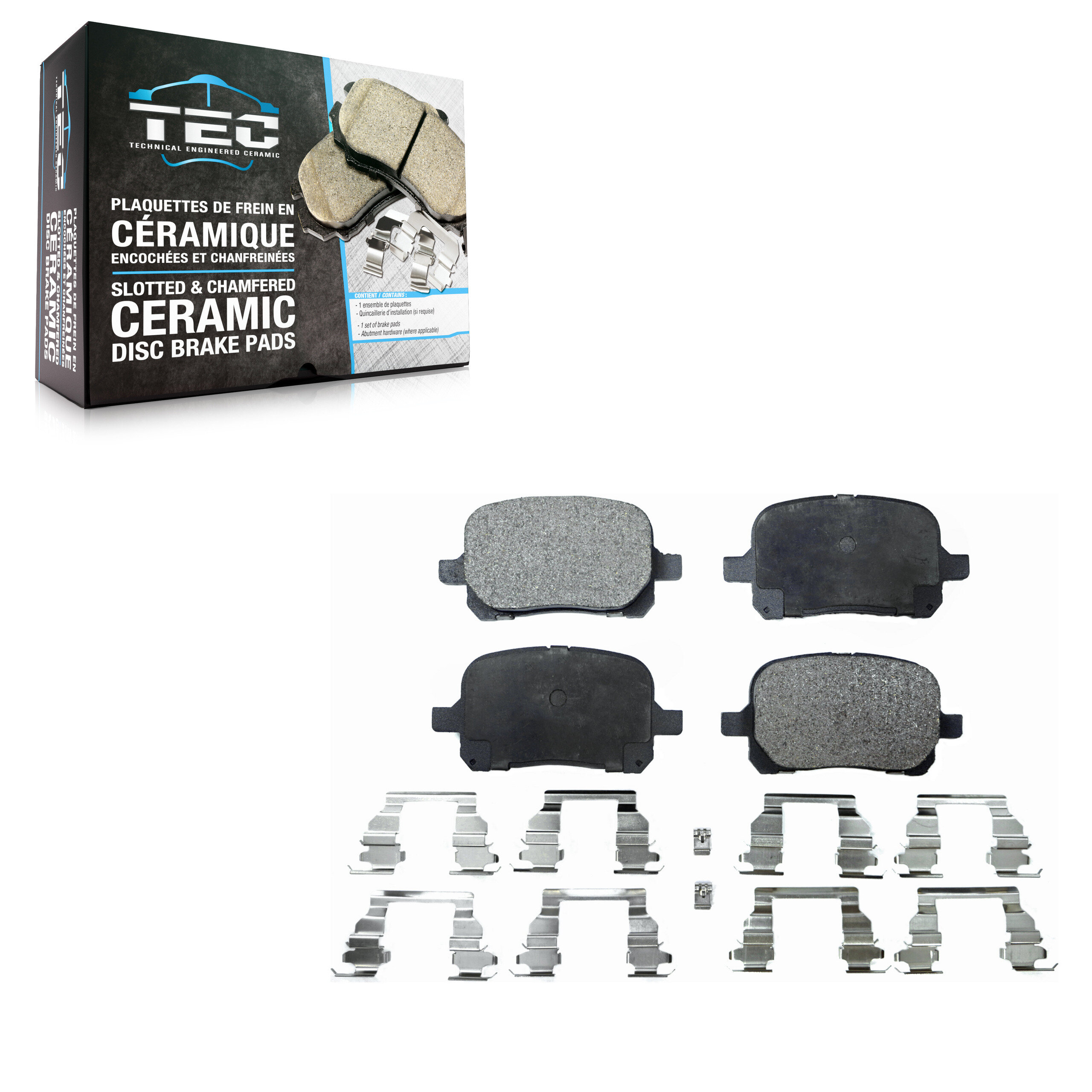 TEC - TEC-707 - Front Disc Brake Pad