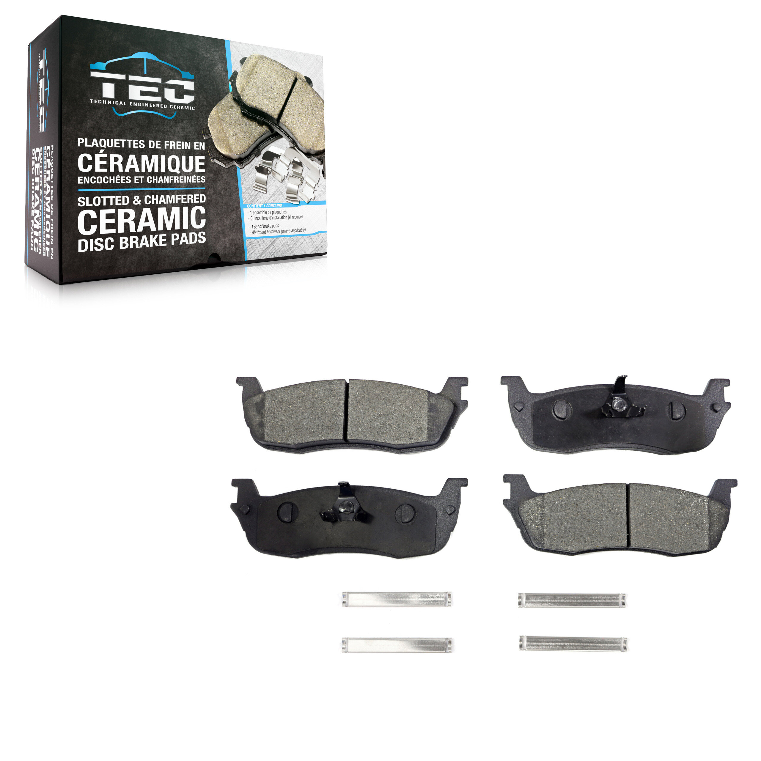 TEC - TEC-711 - Rear Disc Brake Pad