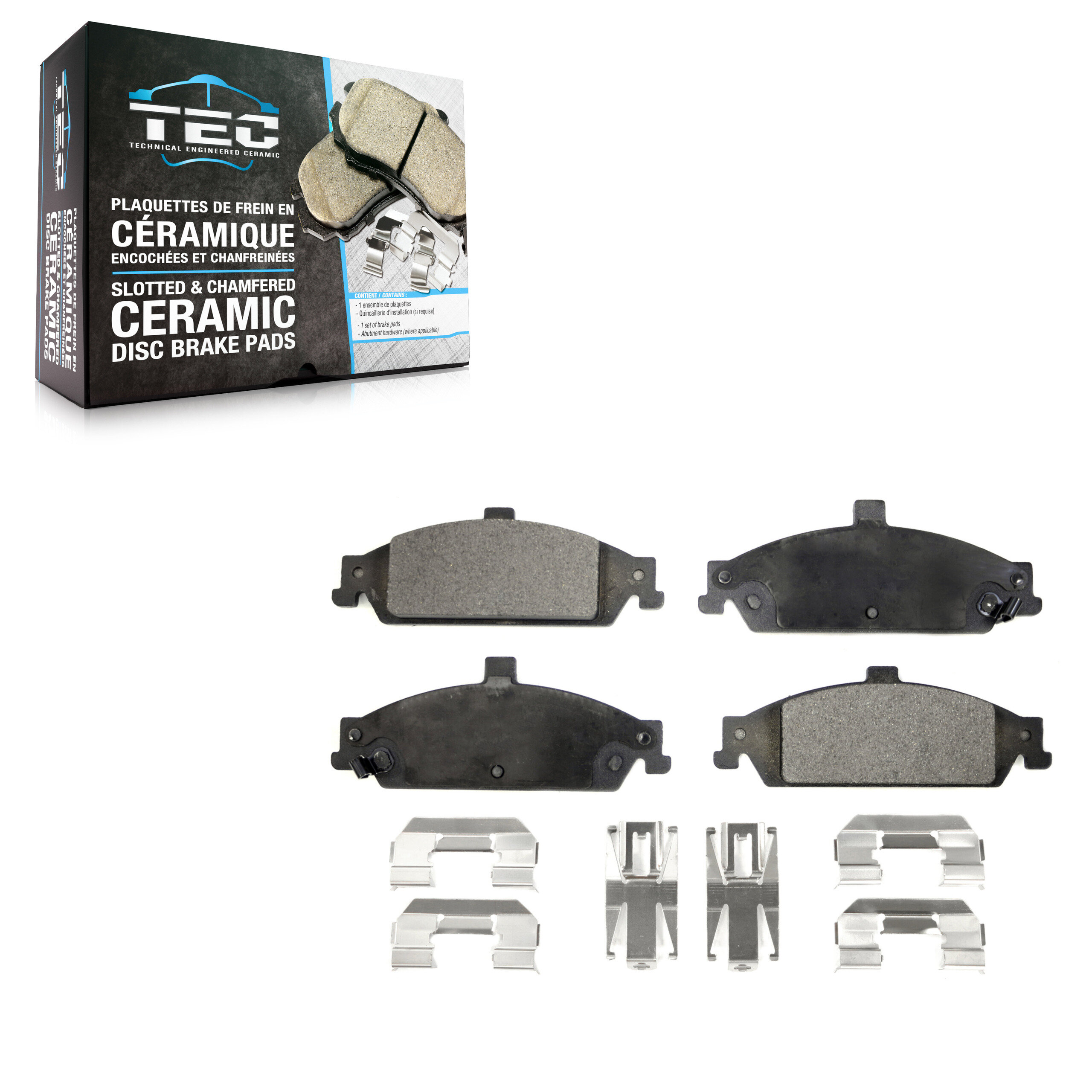 TEC - TEC-727 - Front Disc Brake Pad