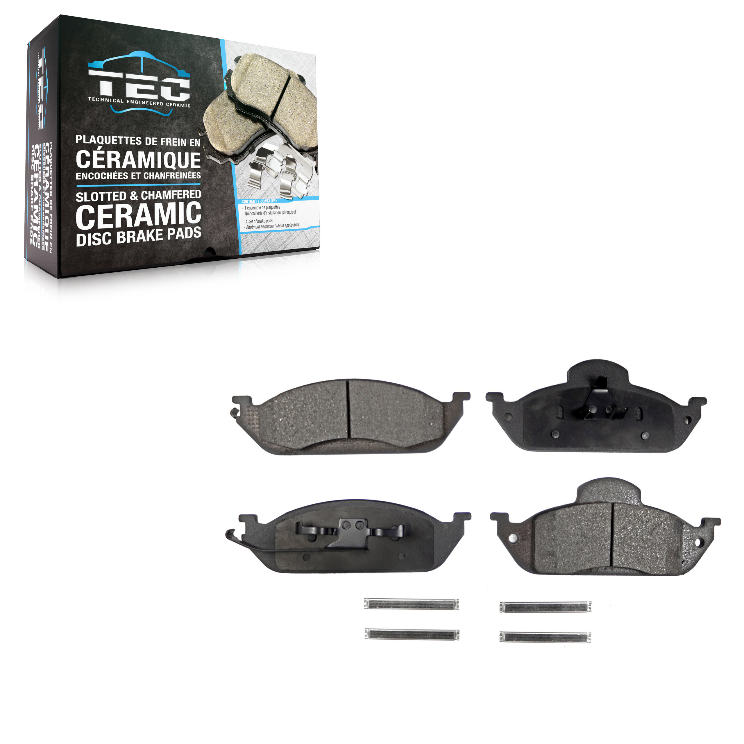 TEC - TEC-760 - Front Disc Brake Pad