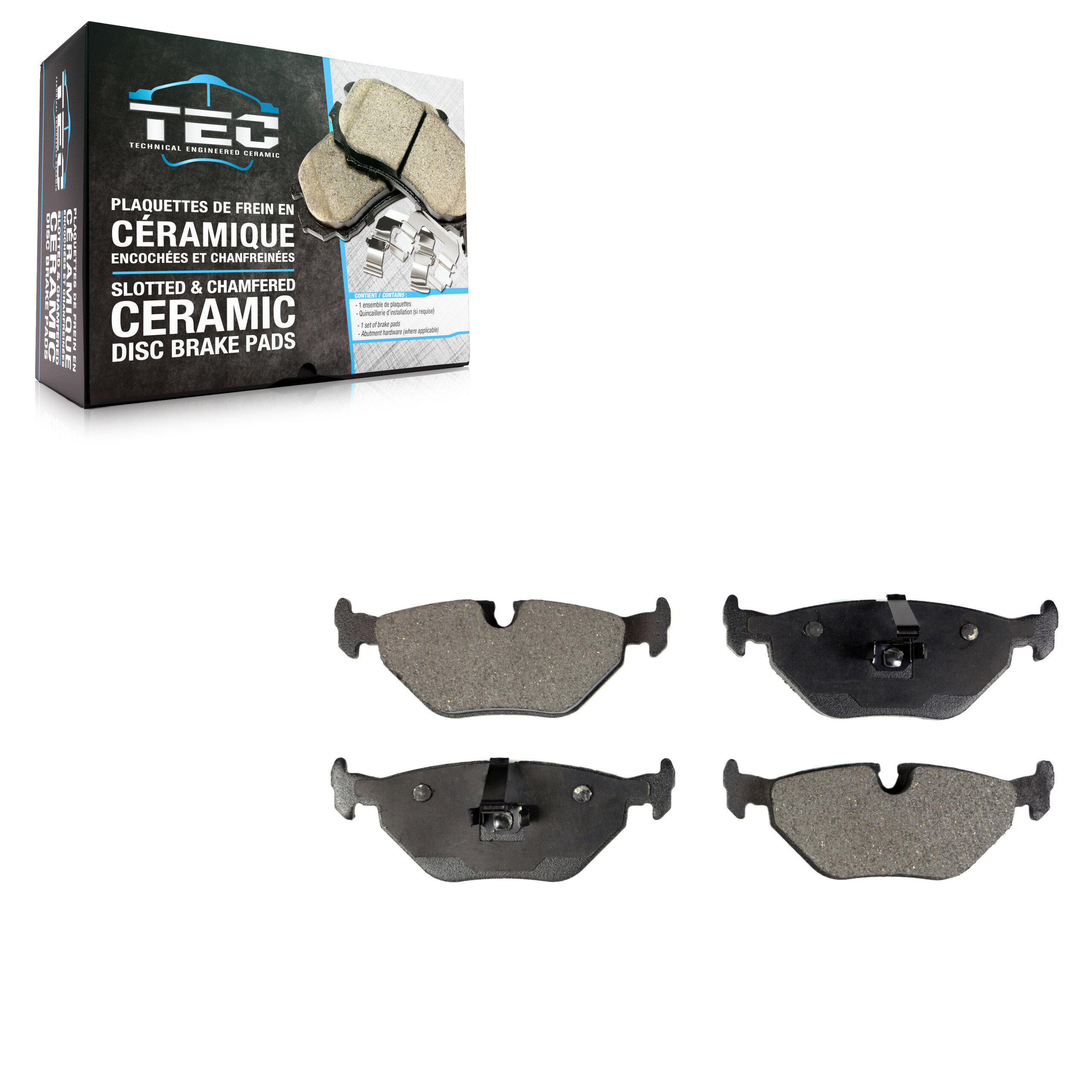 TEC - TEC-763 - Rear Disc Brake Pad