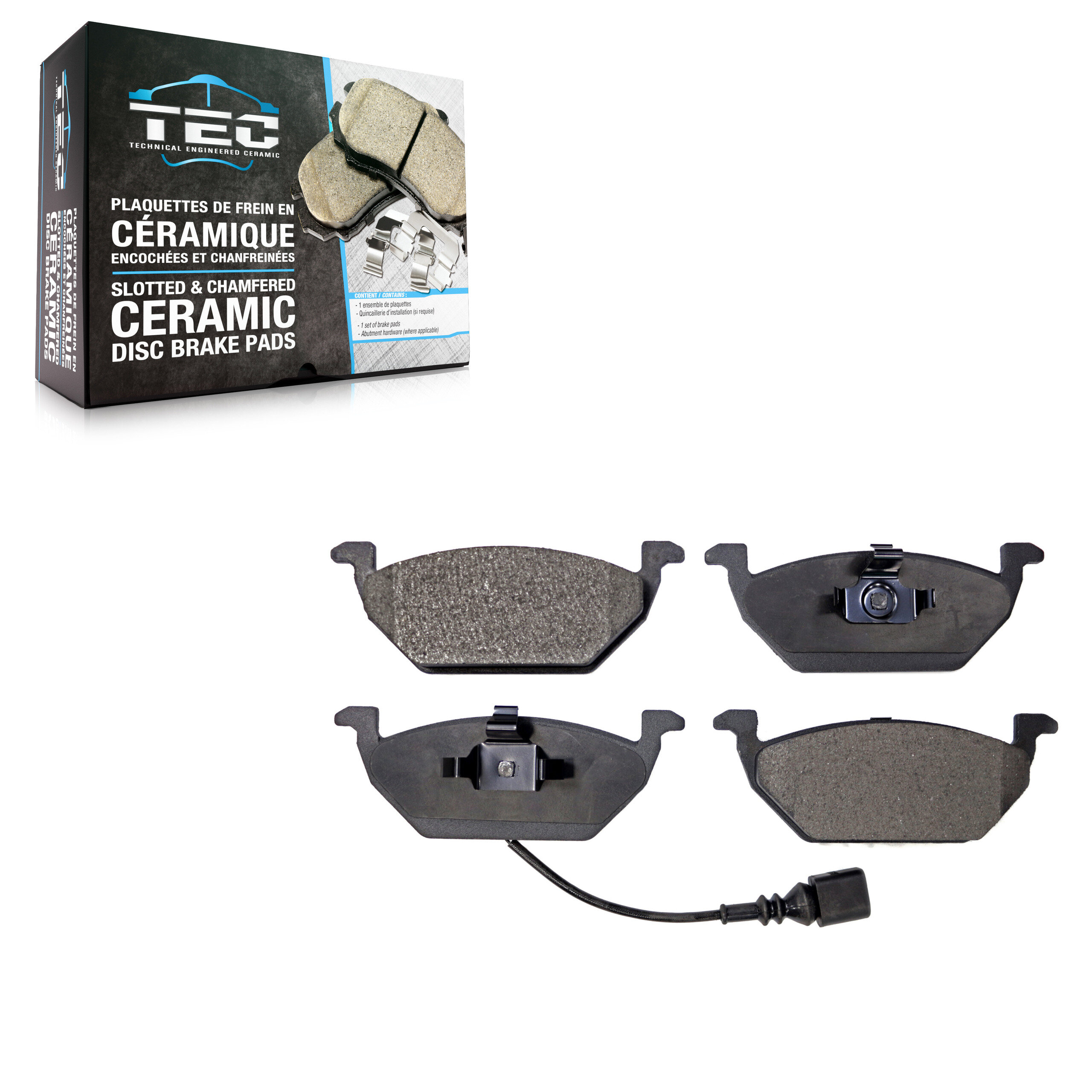 TEC - TEC-768A - Front Disc Brake Pad