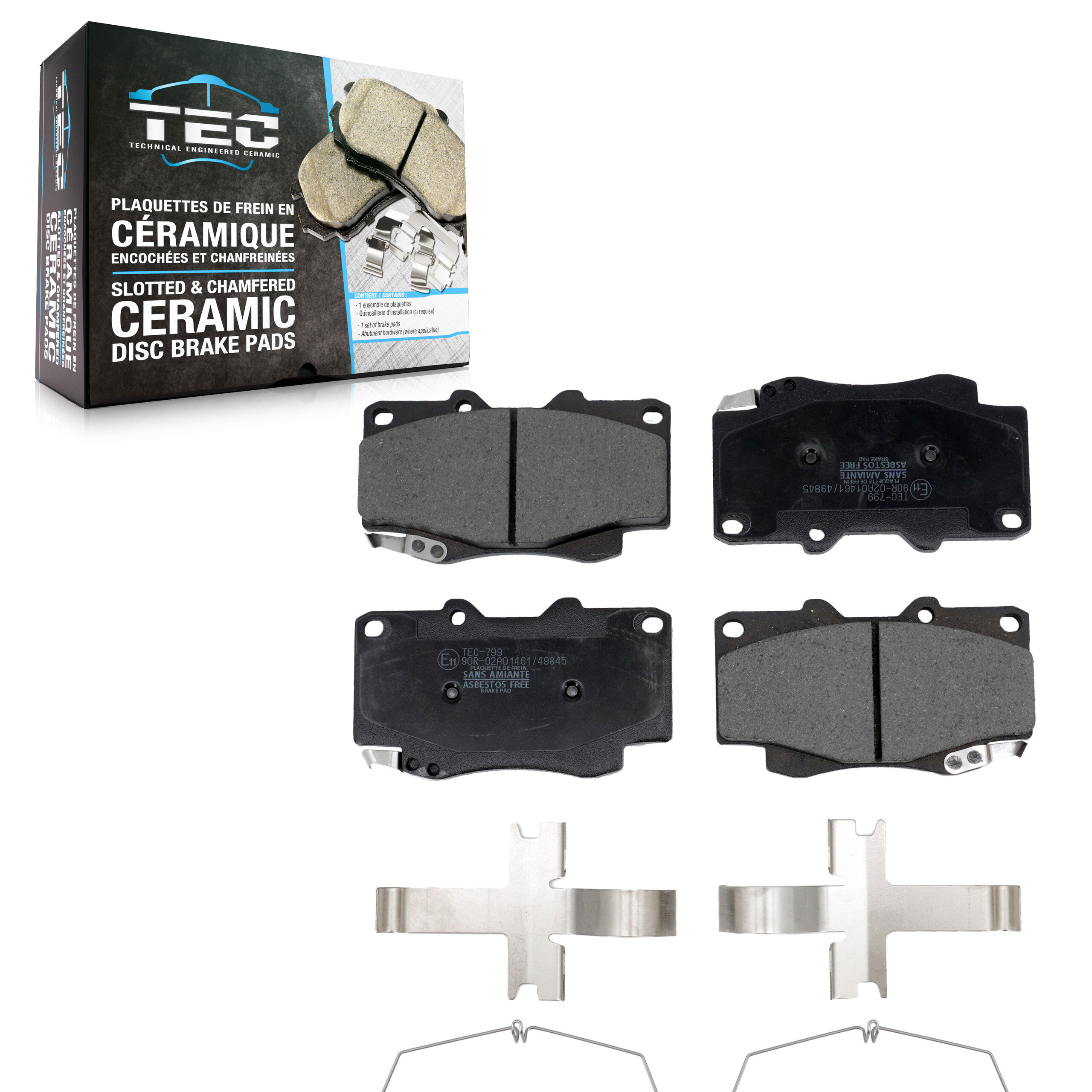 TEC - TEC-799 - Front Disc Brake Pad