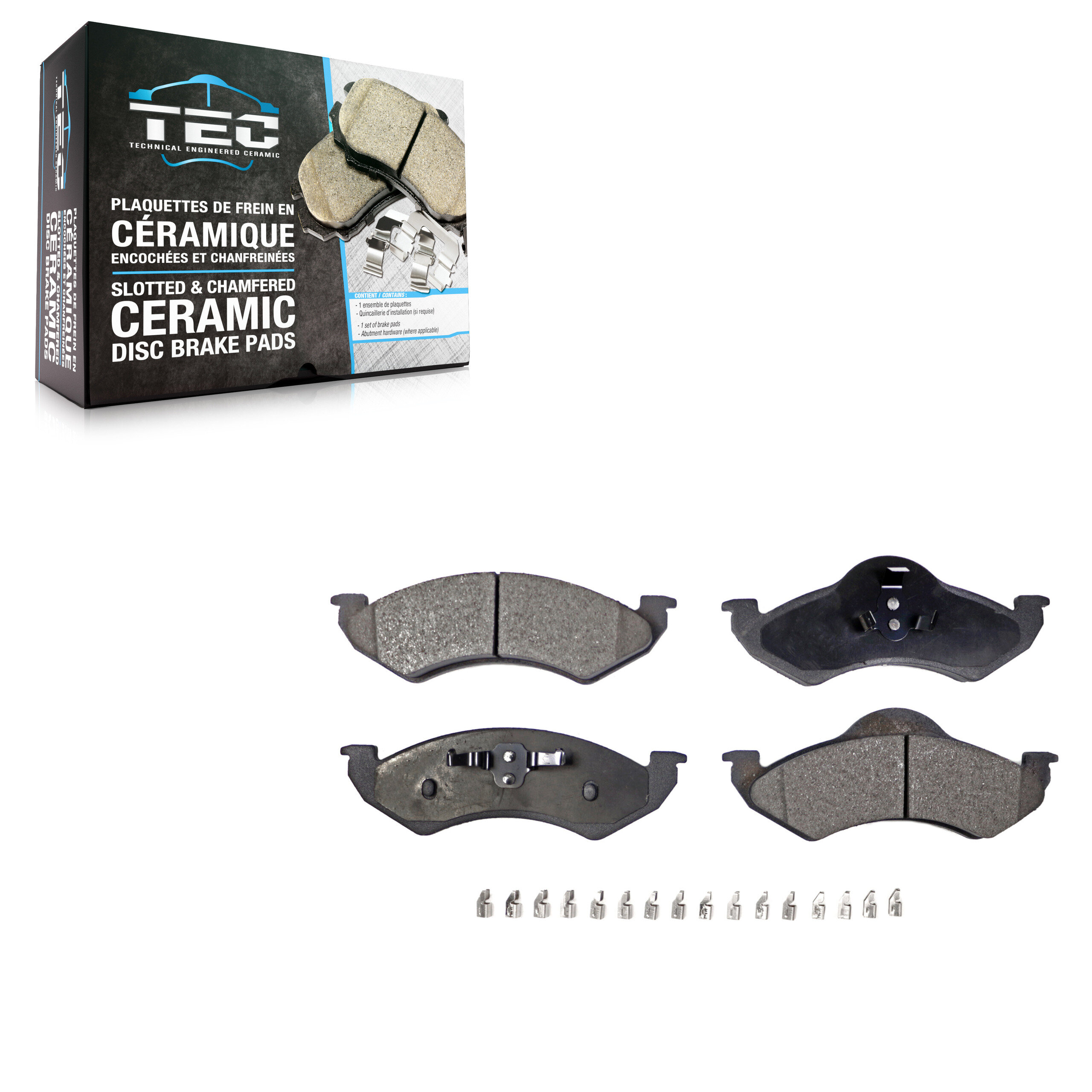 TEC - TEC-820 - Front Disc Brake Pad