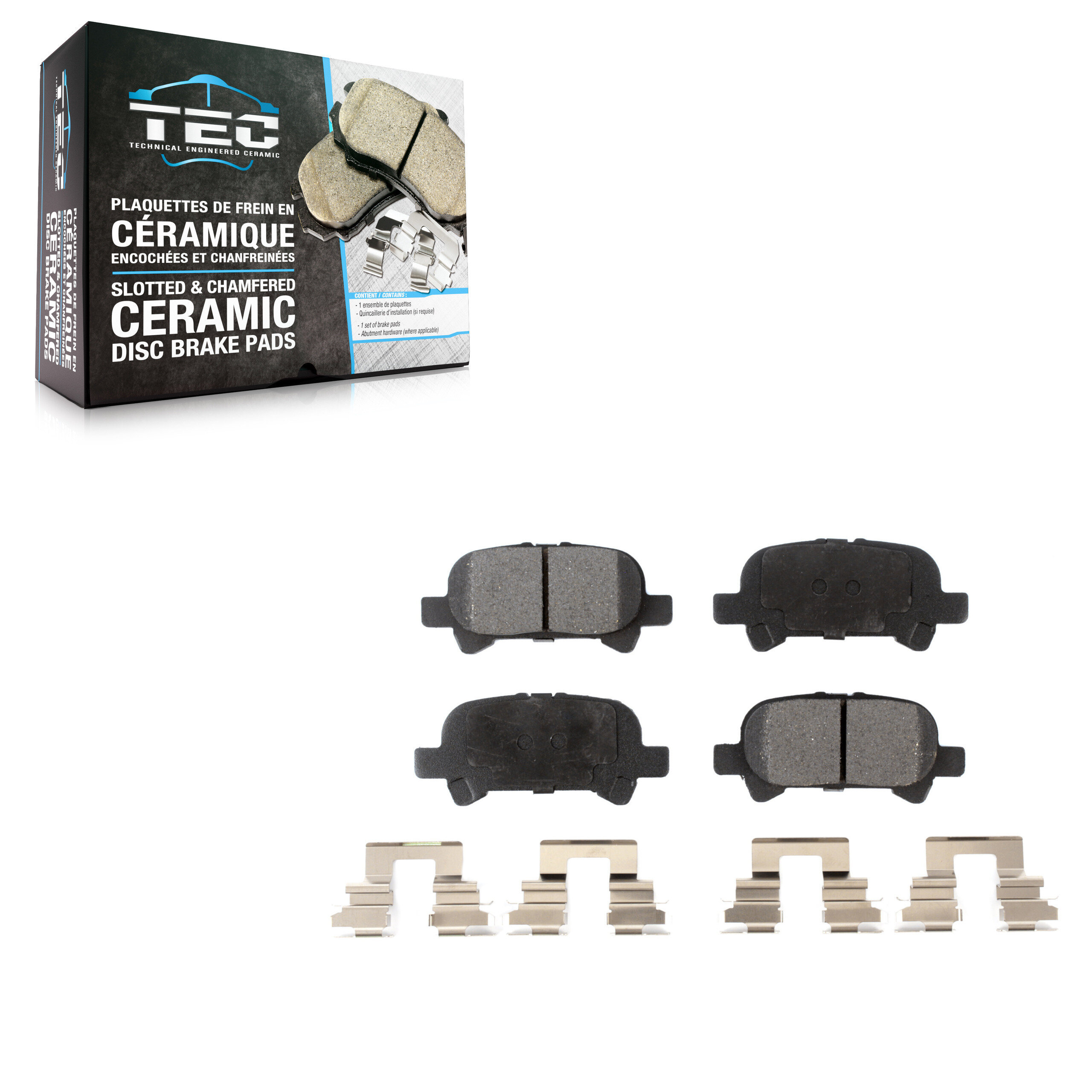 TEC - TEC-828 - Rear Disc Brake Pad