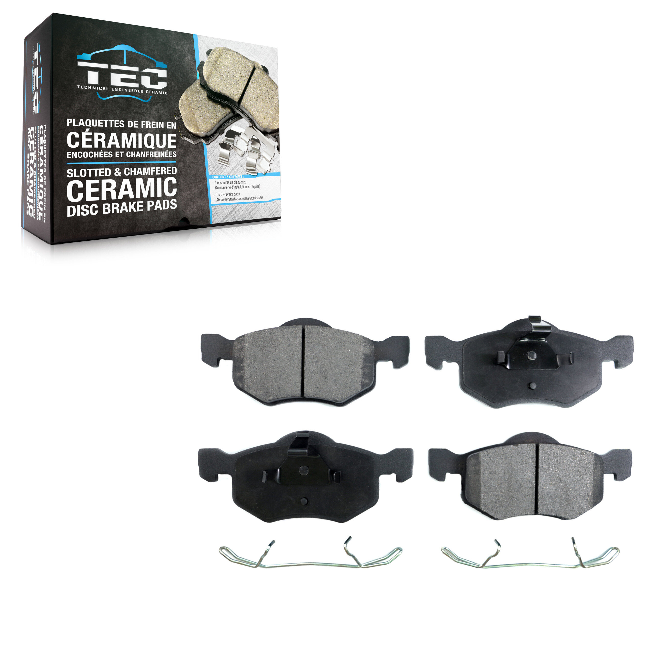 TEC - TEC-843 - Front Disc Brake Pad