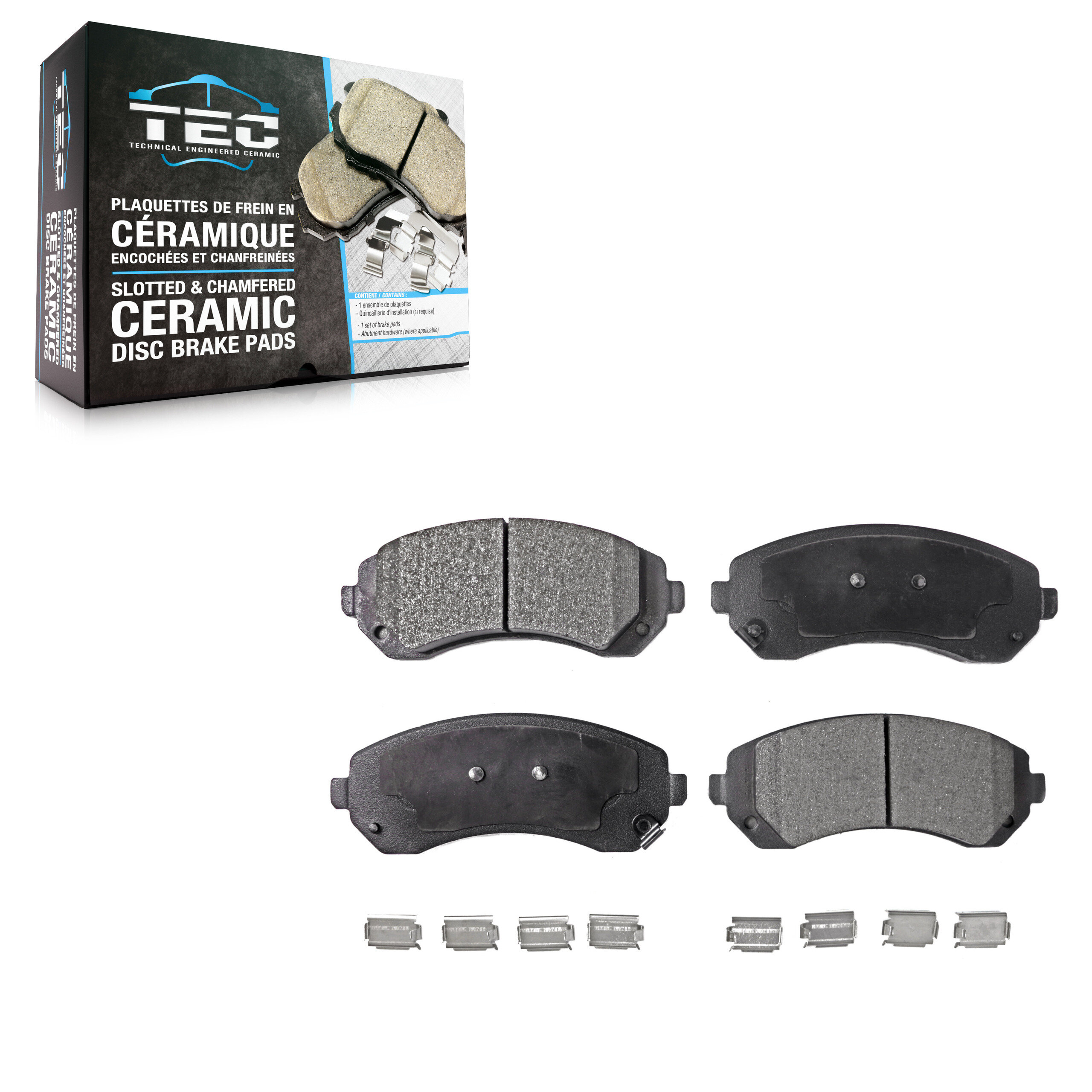 TEC - TEC-844 - Front Disc Brake Pad