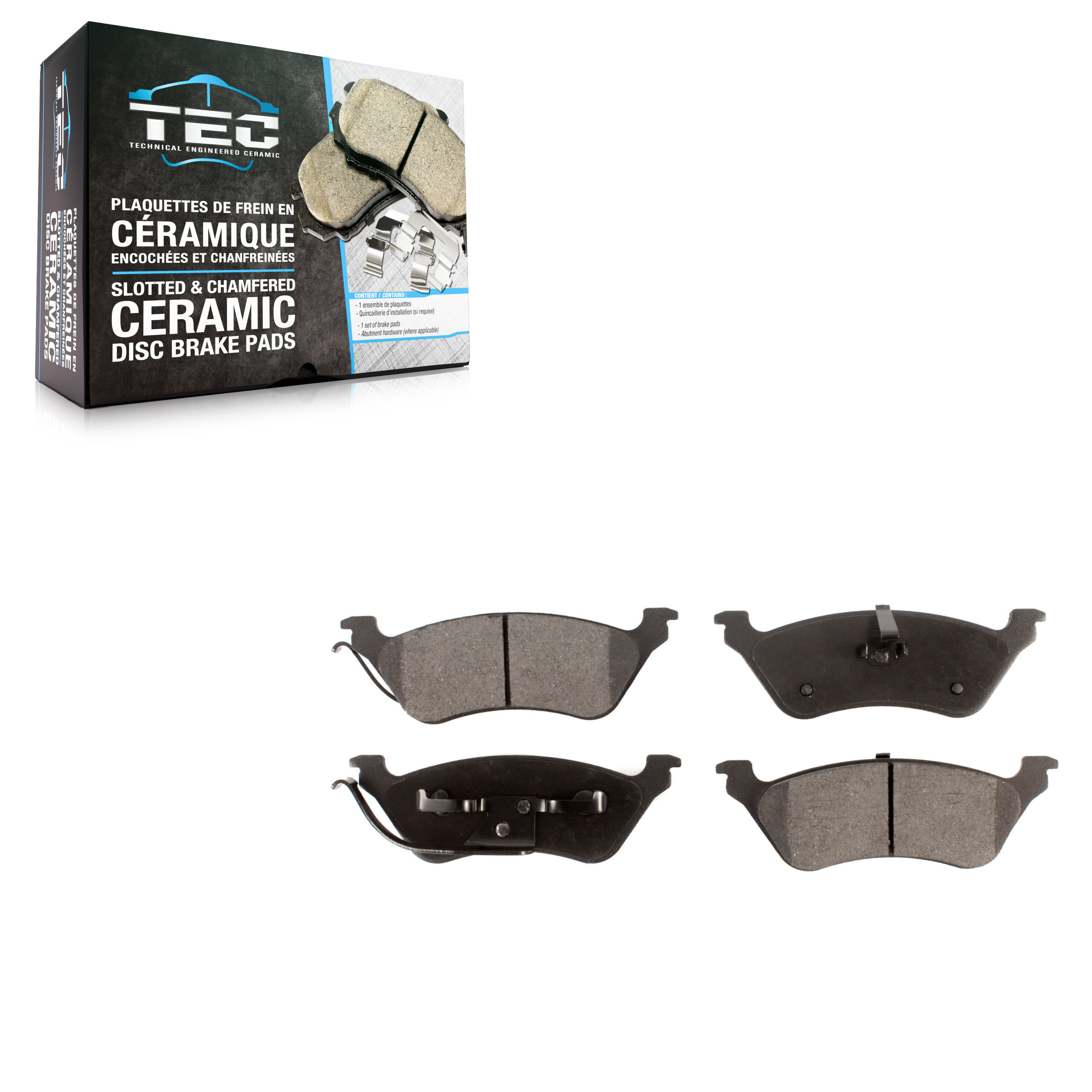 TEC - TEC-858 - Rear Disc Brake Pad