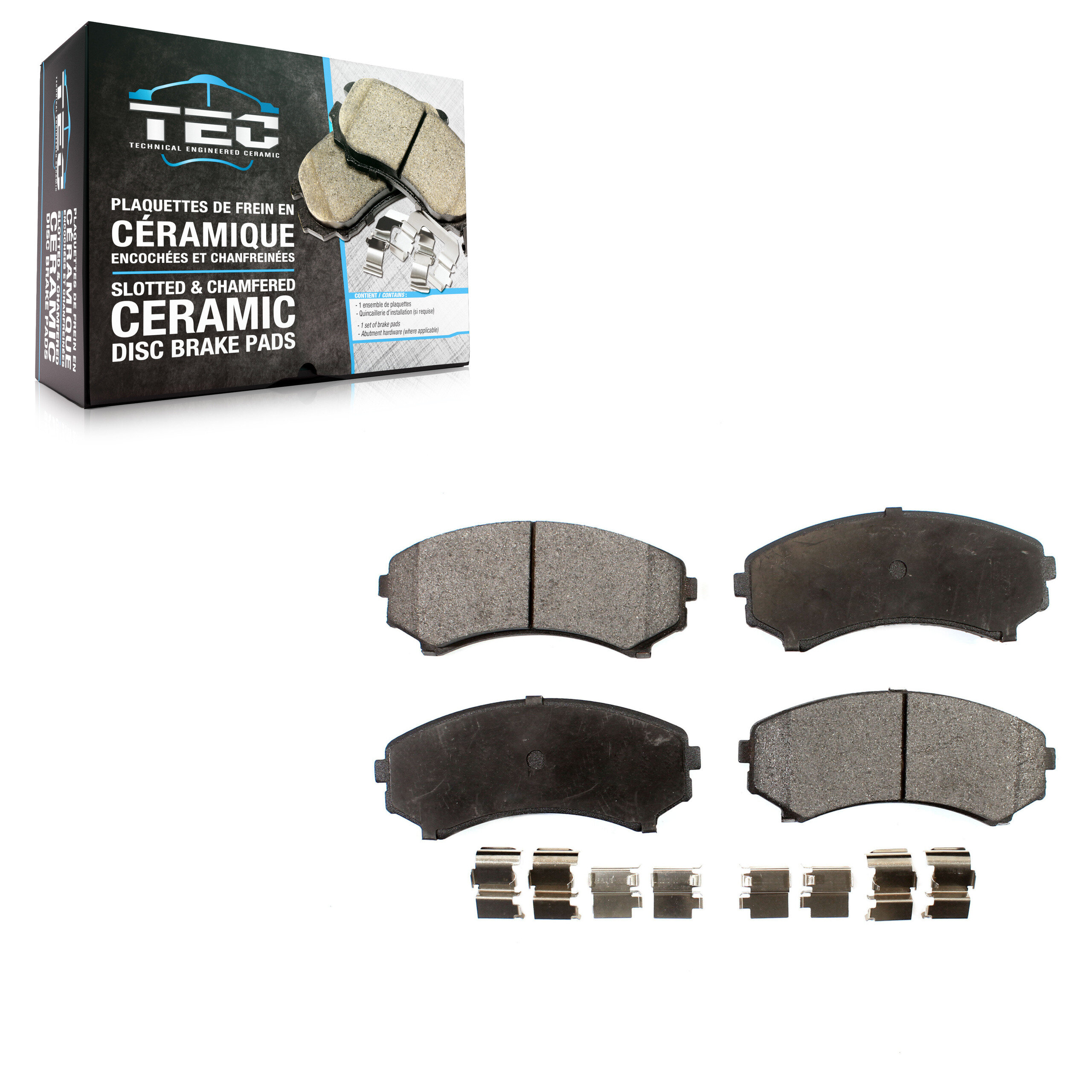 TEC - TEC-867 - Front Disc Brake Pad