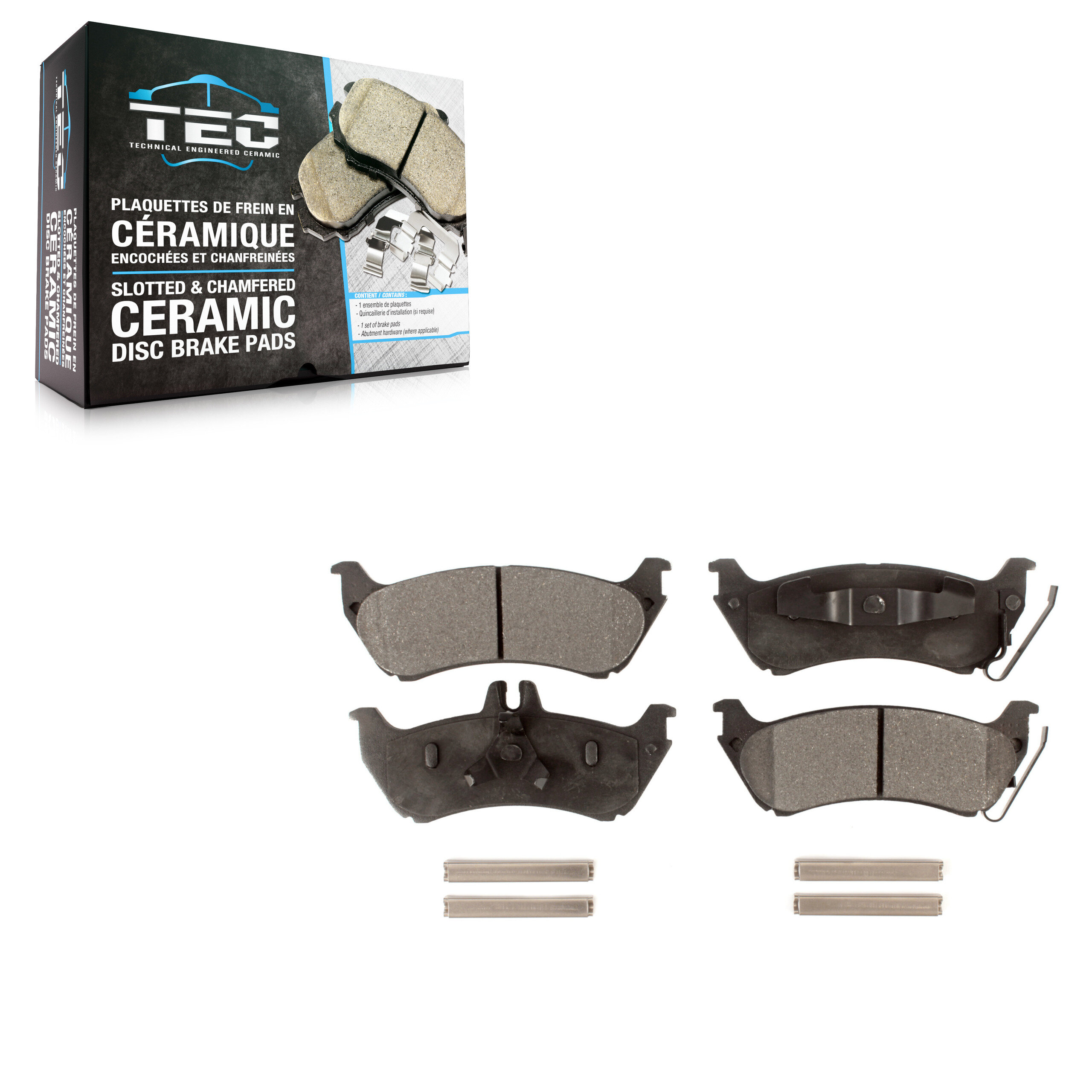 TEC - TEC-875 - Rear Disc Brake Pad