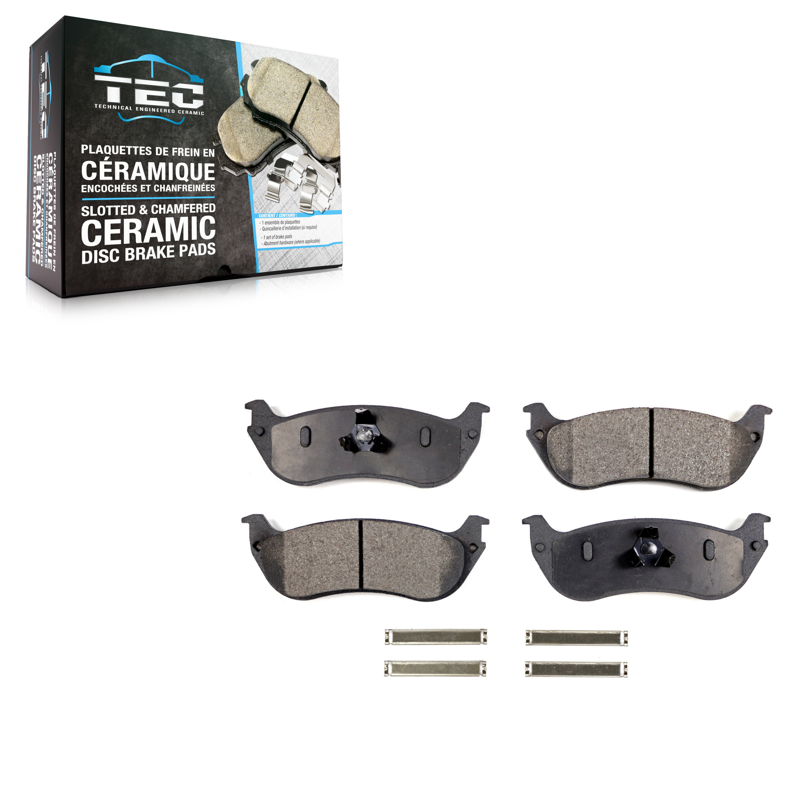 TEC - TEC-881 - Rear Disc Brake Pad