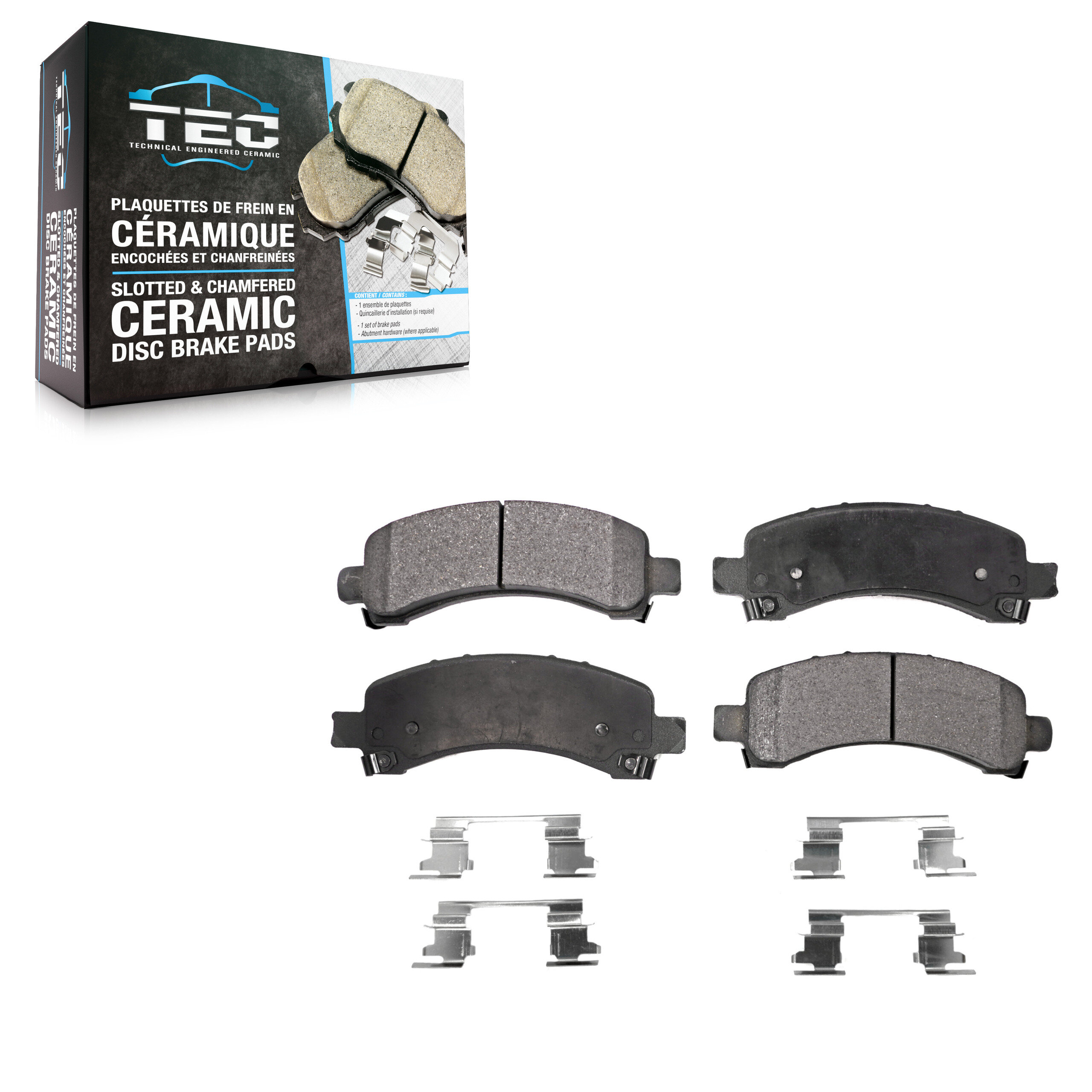 TEC - TEC-974A - Rear Disc Brake Pad