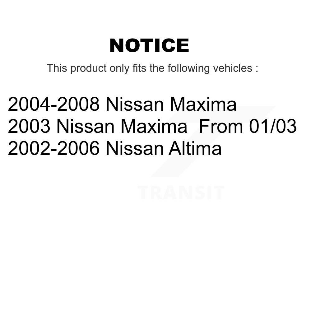 [Arrière gauche] Tuyau hydraulique de frein arrière gauche pour Nissan Altima Maxima 12-H620132