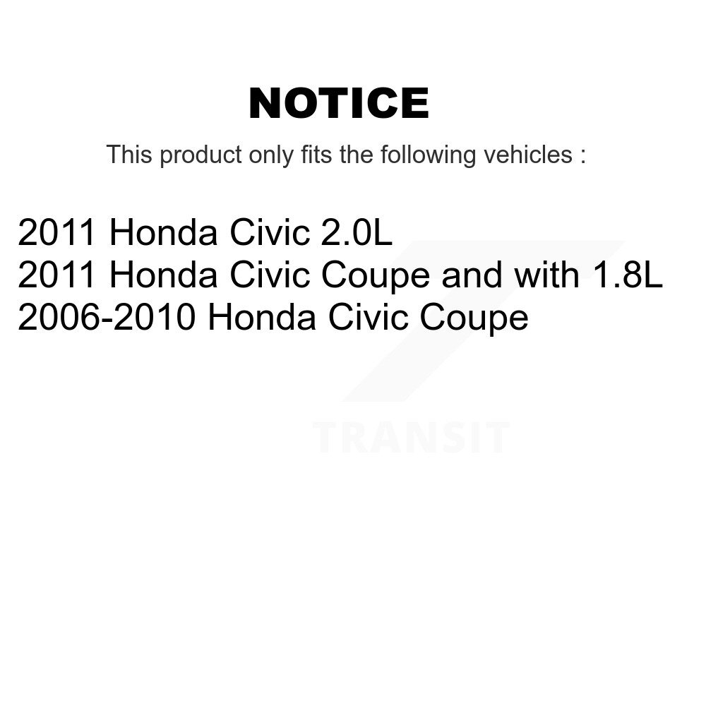 [Avant droite] Tuyau hydraulique de frein avant droit pour Honda Civic 12-H620739