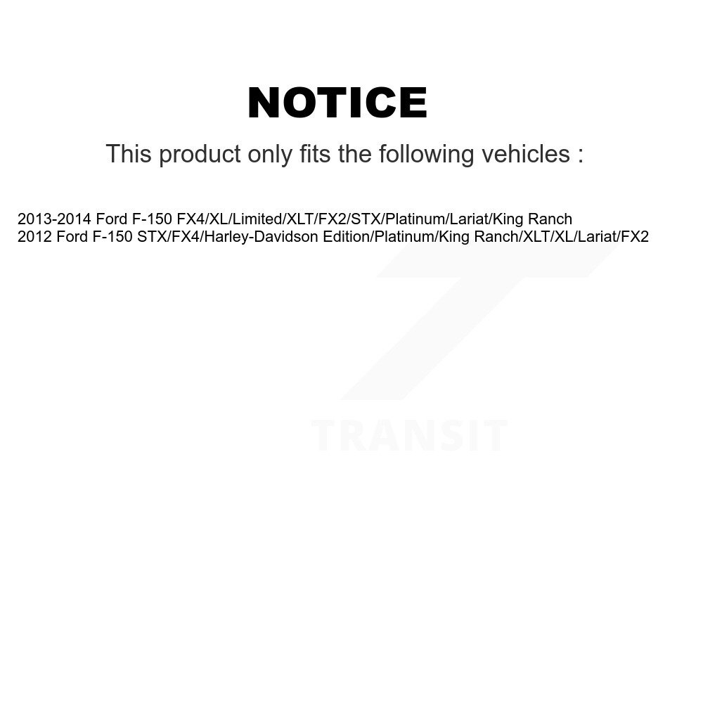 [Arrière droite] Tuyau hydraulique de frein arrière droit pour Ford F-150 12-H621913