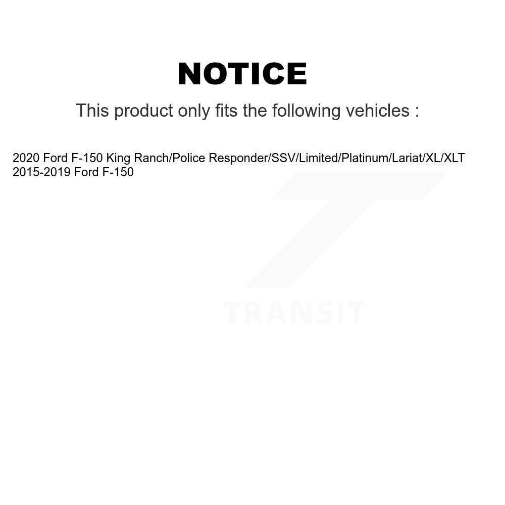 [Centre arrière] Frein hydraulique central arrière Trou pour Ford F-150 12-H622477