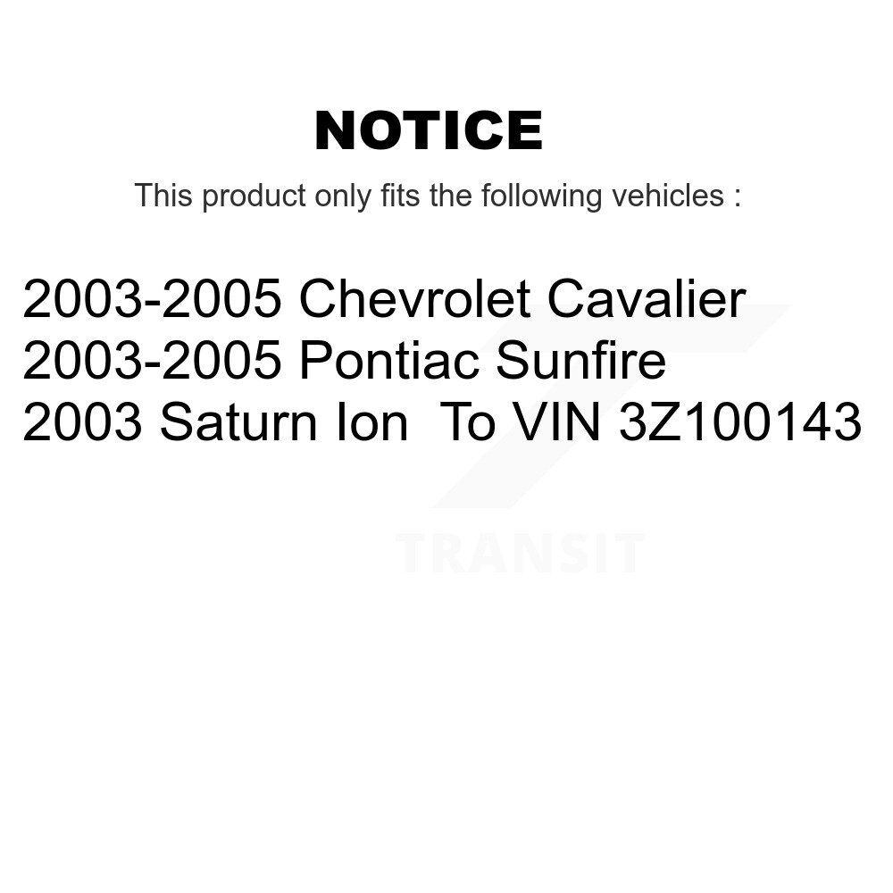 [Arrière] Cylindre de frein à tambour arrière pour Pontiac Sunfire Chevrolet Cavalier Saturn Ion