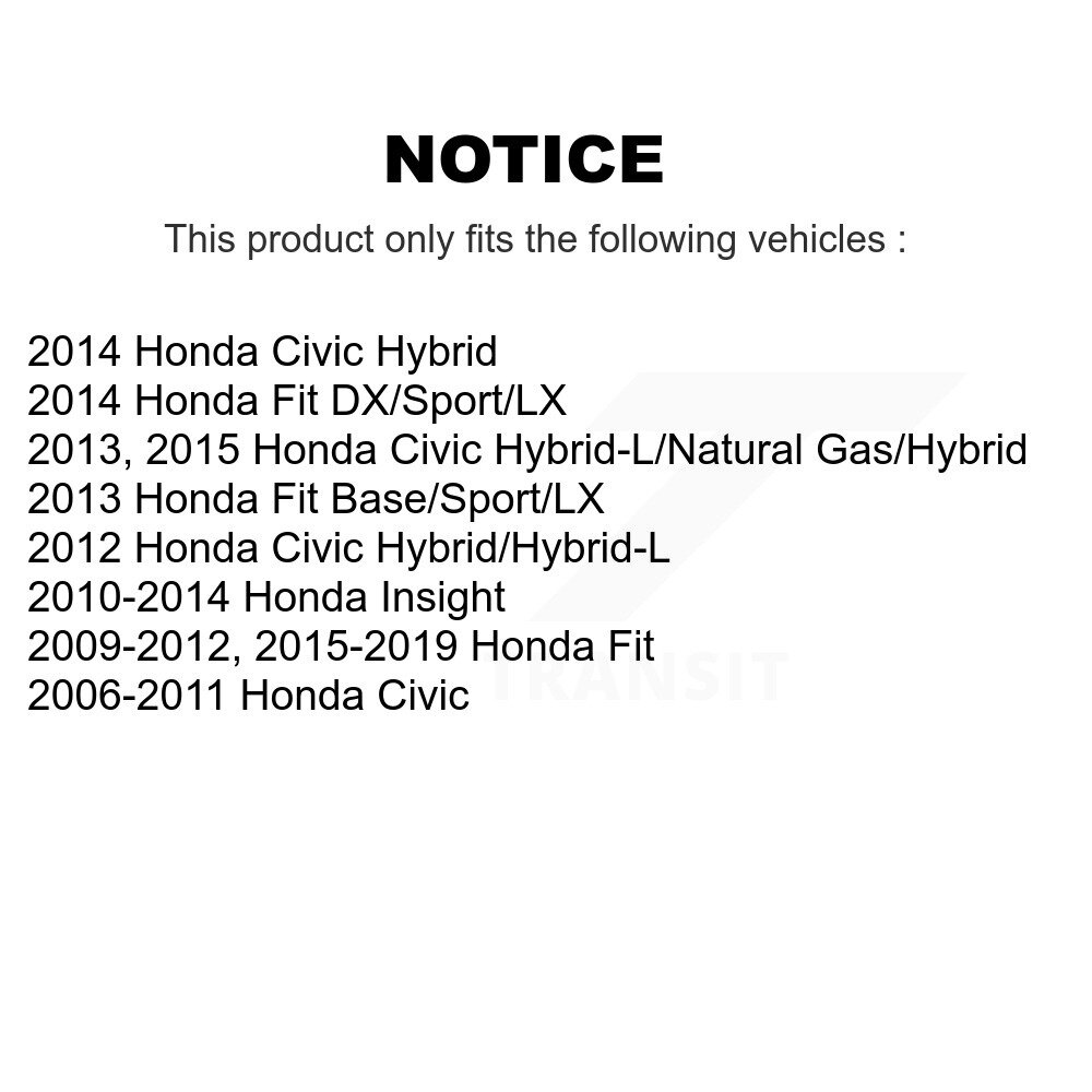 [Arrière] Cylindre de frein à tambour arrière pour Honda Civic Fit Insight 14-WC370182