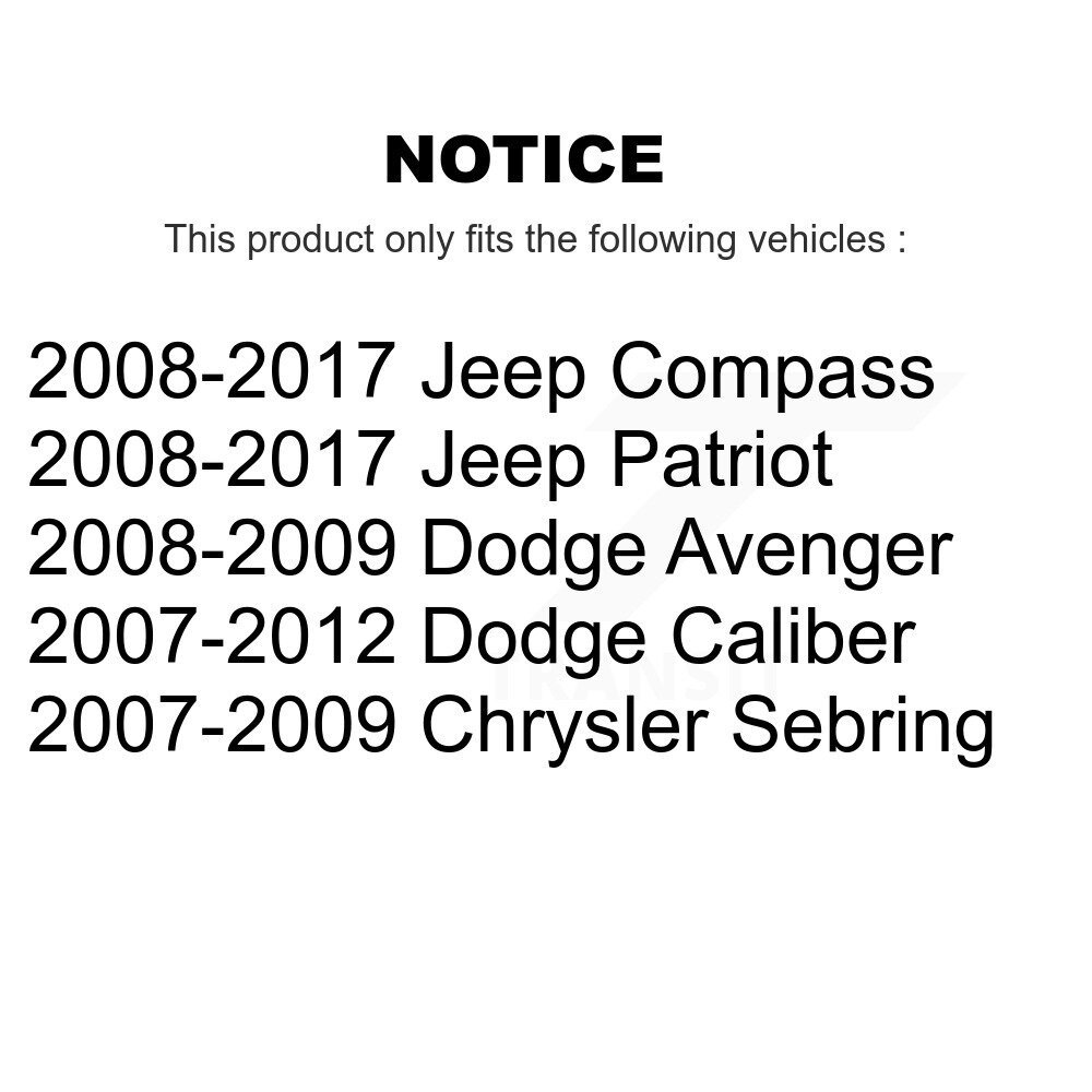 [Arrière] Cylindre de roue de frein à tambour arrière pour Jeep Patriot Compass Dodge Calibre Chrysler