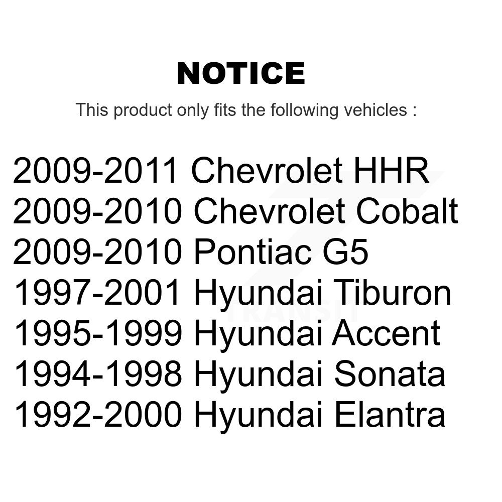 [Arrière droite] Cylindre de frein à tambour arrière droit pour Chevrolet Cobalt Pontiac G5 HHR Hyundai