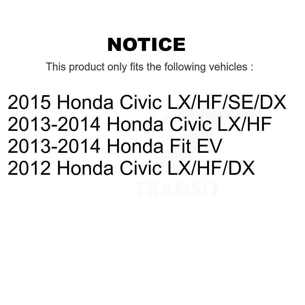[Arrière] Cylindre de roue de frein à tambour arrière pour Honda Civic Fit 14-WC370232