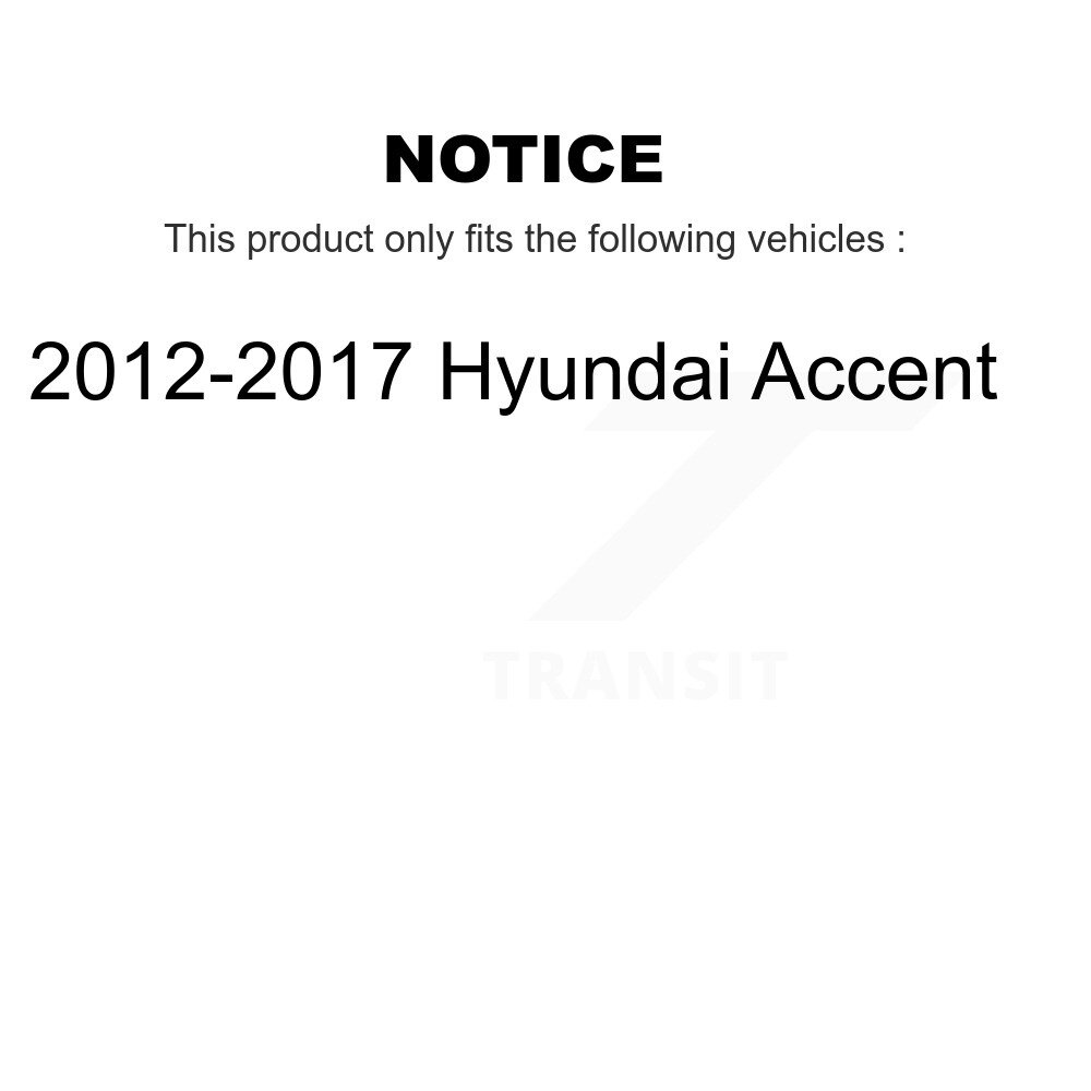 [Arrière] Cylindre de roue de frein à tambour arrière pour Hyundai Accent 2012-2017 14-WC370253