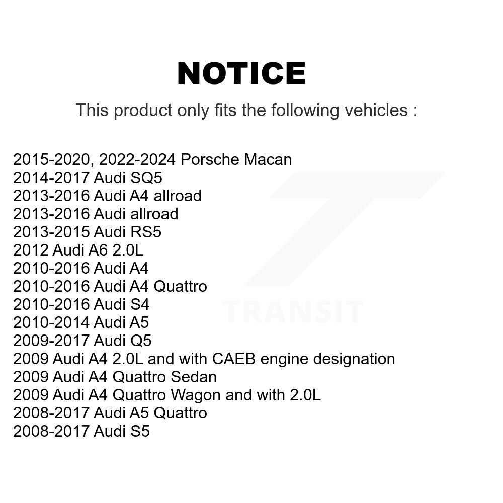 [N/A] Filtre à air cabine pour Audi Q5 Porsche Macan A4 Quattro A5 S4 S5 SQ5 tout-terrain RS5