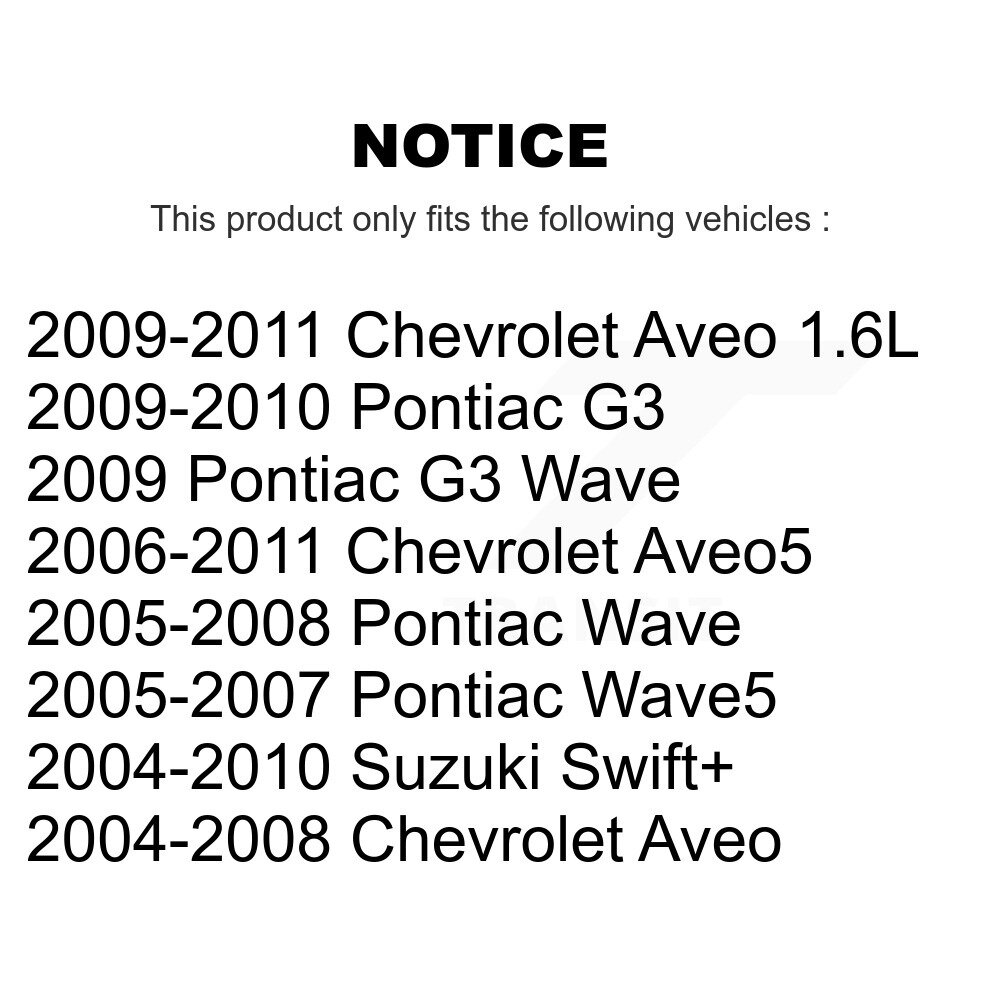 [N/A] Filtre à air de cabine pour Chevrolet Aveo Pontiac Aveo5 Wave G3 Suzuki Swift+ Wave5