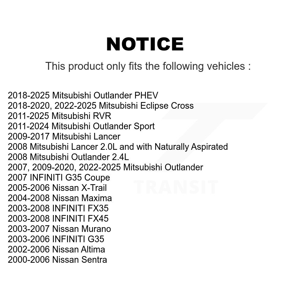 [N/A] Filtre d'air de cabine pour Mitsubishi Outlander RVR Lancer Nissan Eclipse Cross PHEV