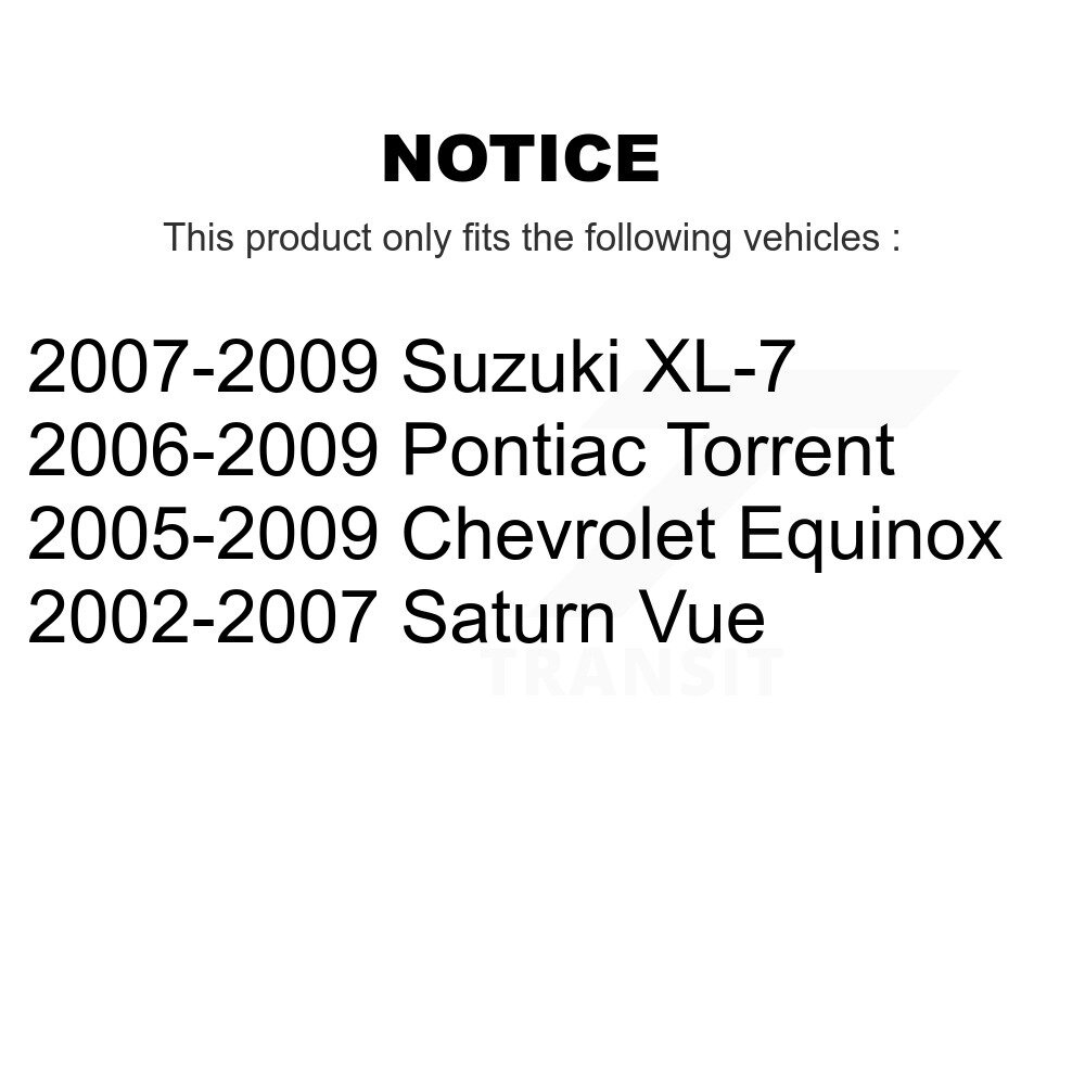 [N/A] Filtre à air de cabine pour Chevrolet Equinox Pontiac Torrent Saturne Vue Suzuki XL-7
