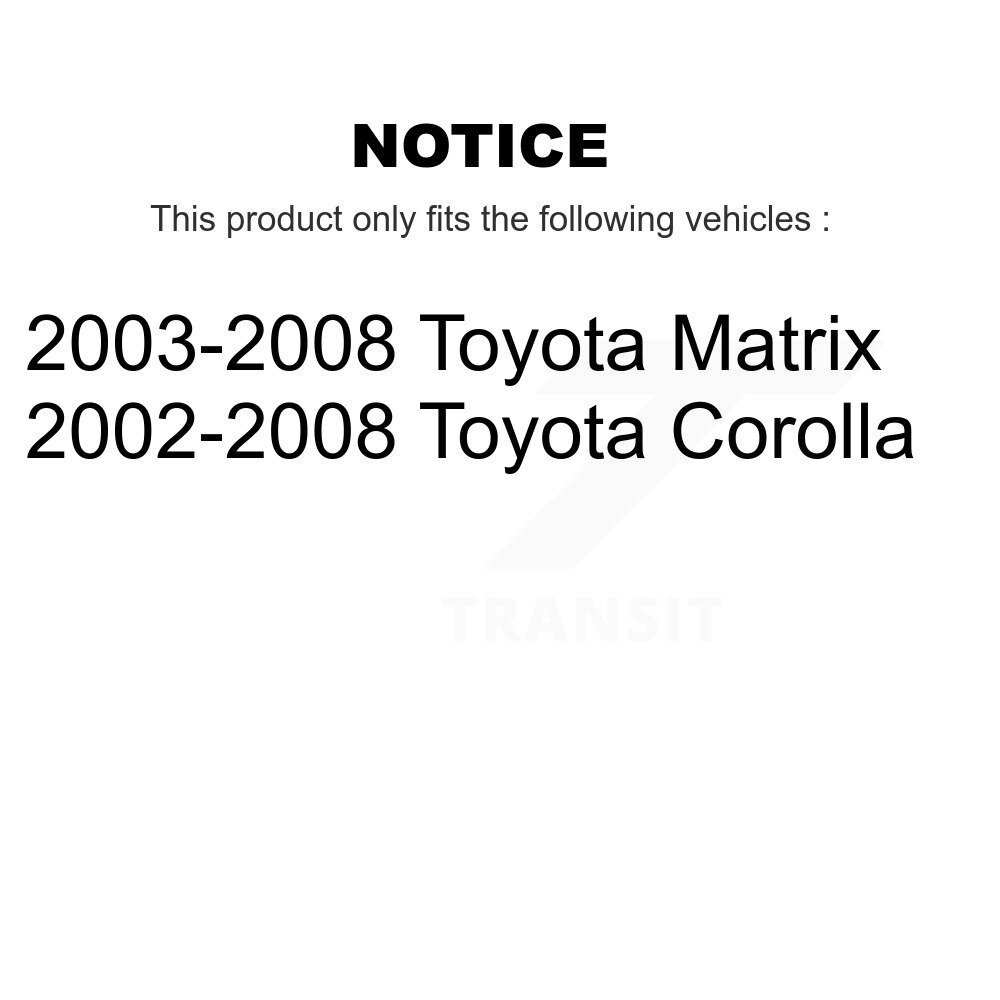 [N/A] Filtre à air de cabine pour Toyota Corolla Matrix 54-24873