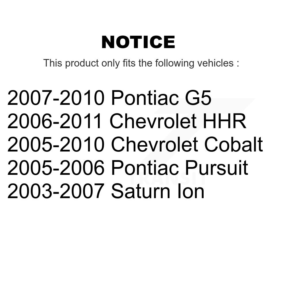 [N/A] Filtre à air de cabine pour Chevrolet Cobalt Pontiac G5 Saturn Ion HHR Pursuit 54-24882