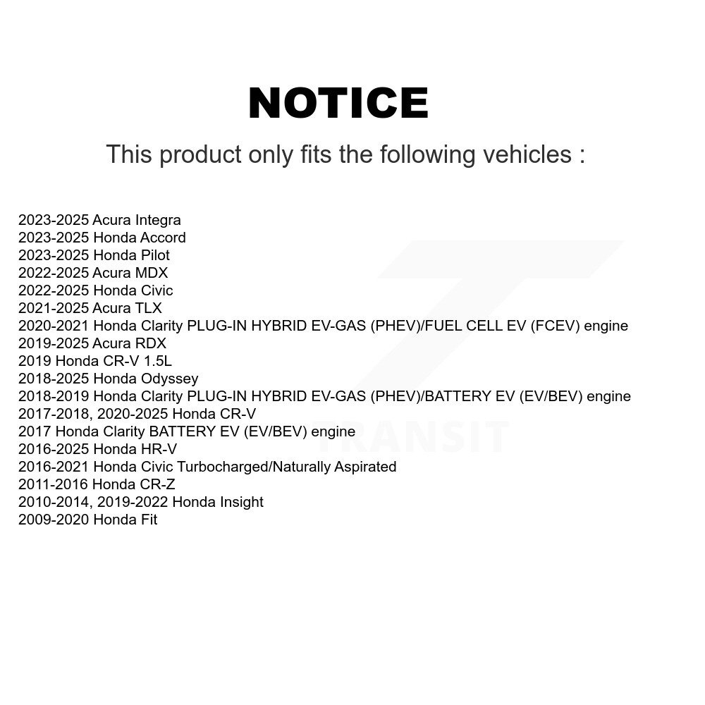 [N/A] Filtre à air cabine pour Honda Civic CR-V HR-V Fit Acura Odyssey RDX MDX Pilot TLX