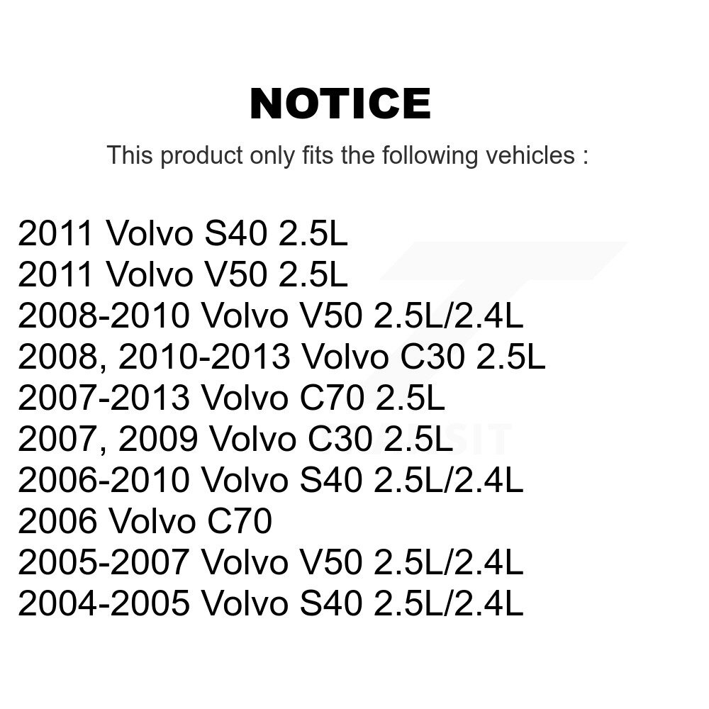 [N/A] Filtre à air de cabine pour Volvo S40 C30 V50 C70 54-49354