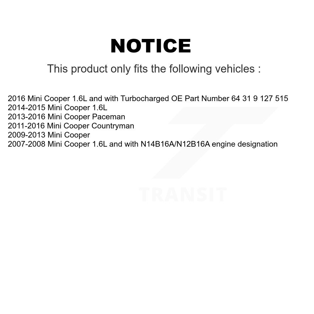 [N/A] Filtre à air de cabine pour Mini Cooper Countryman Paceman 54-49367