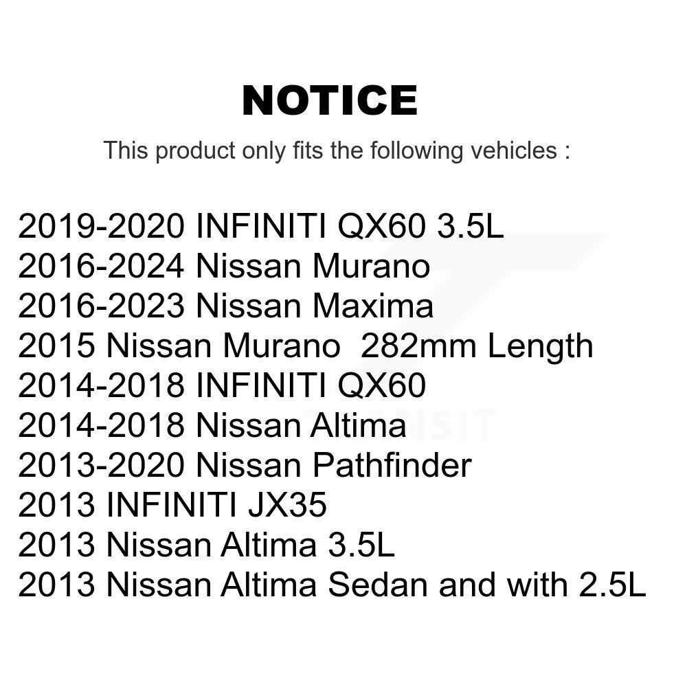 [N/A] Filtre à air cabine pour Nissan Murano Pathfinder Altima INFINITI QX60 Maxima JX35