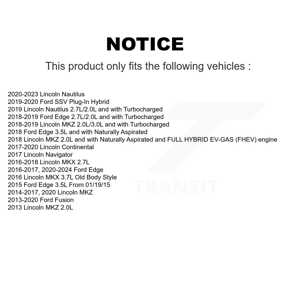 [N/A] Filtre à air de cabine pour Ford Edge Fusion Lincoln Nautilus MKX MKZ Continental SSV