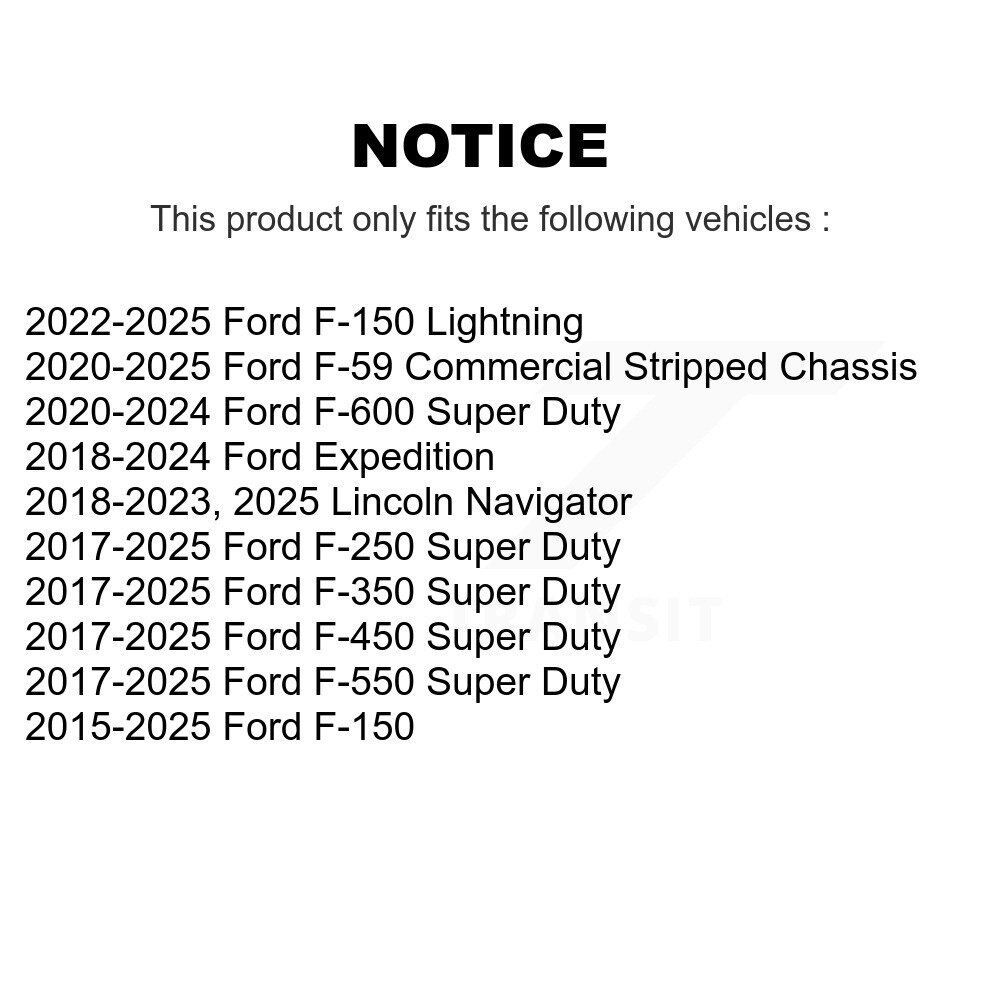 [N/A] Filtre à air de cabine pour Ford F-150 F-350 Super Duty F-250 Expedition Lightning F-59