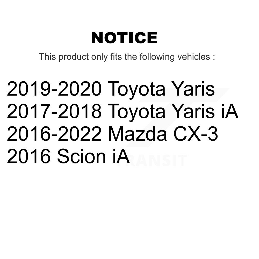 [N/A] Filtre à air de cabine pour Mazda CX-3 Toyota Yaris iA Scion 54-WP10267