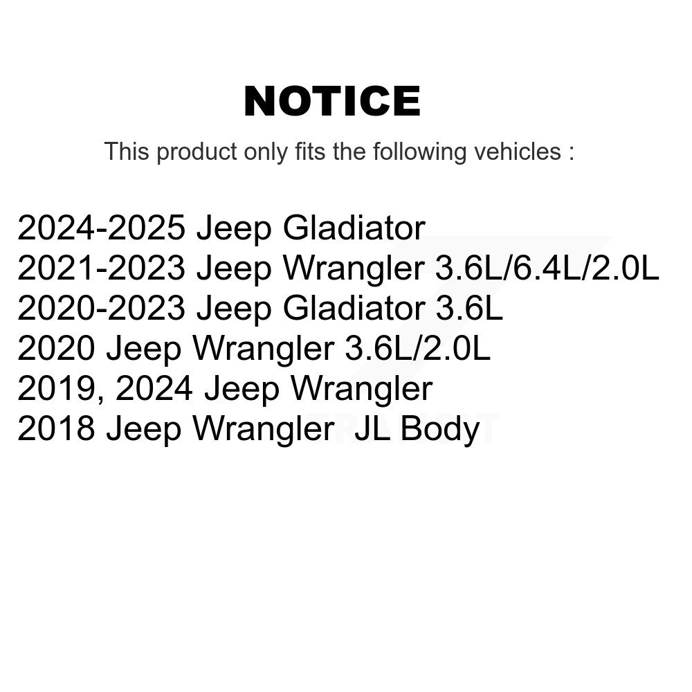 [N/A] Filtre à air pour Jeep Wrangler Gladiator 54-WP10371
