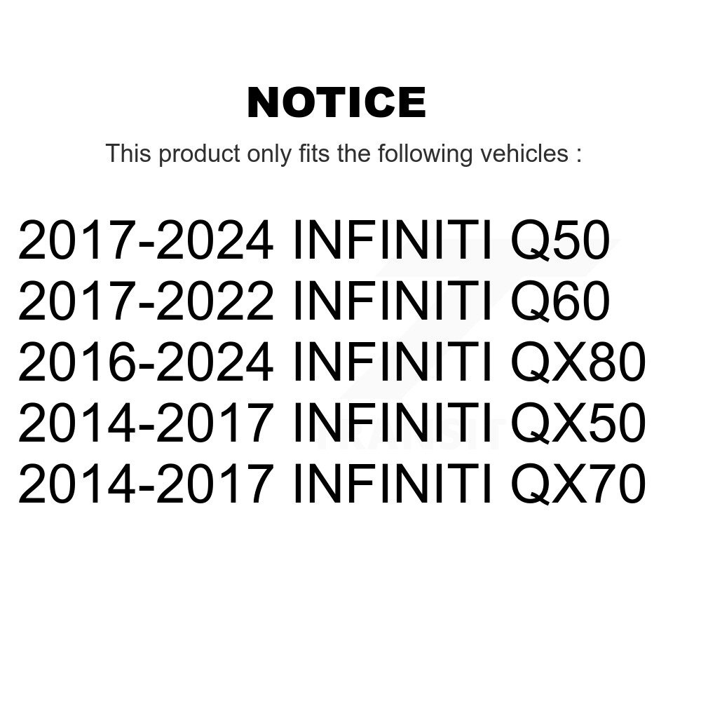 [N/A] Filtre à air de cabine pour INFINITI Q50 QX50 QX80 Q60 QX70 54-WP10426