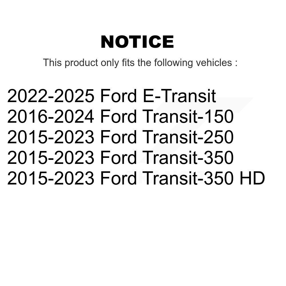 [N/A] Filtre à air pour Ford Transit-250 Transit-150 Transit-350 HD E-Transit