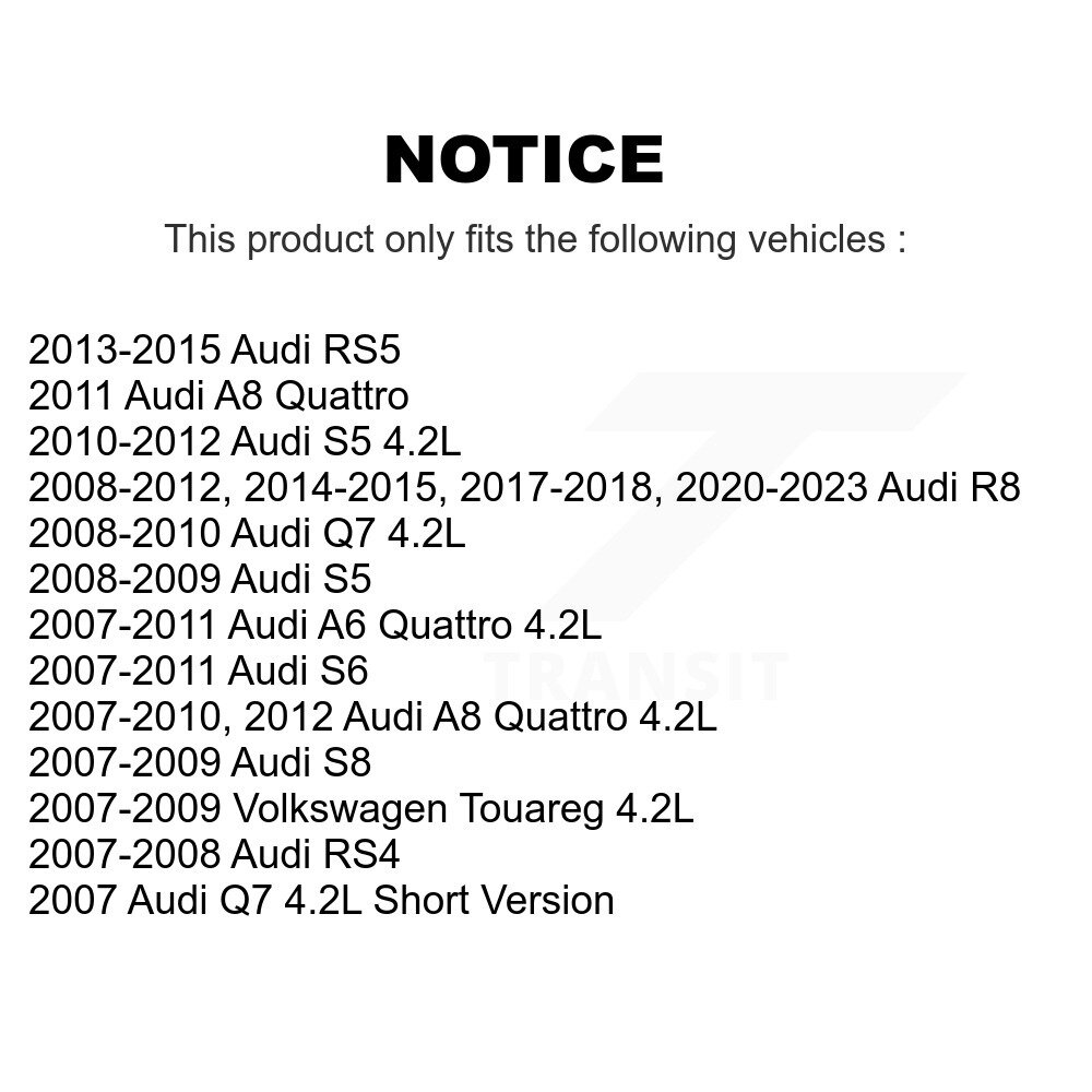 [N/A] Filtre à huile moteur pour Audi Q7 S5 A6 Quattro R8 Volkswagen Touareg RS5 A8 RS4 S6