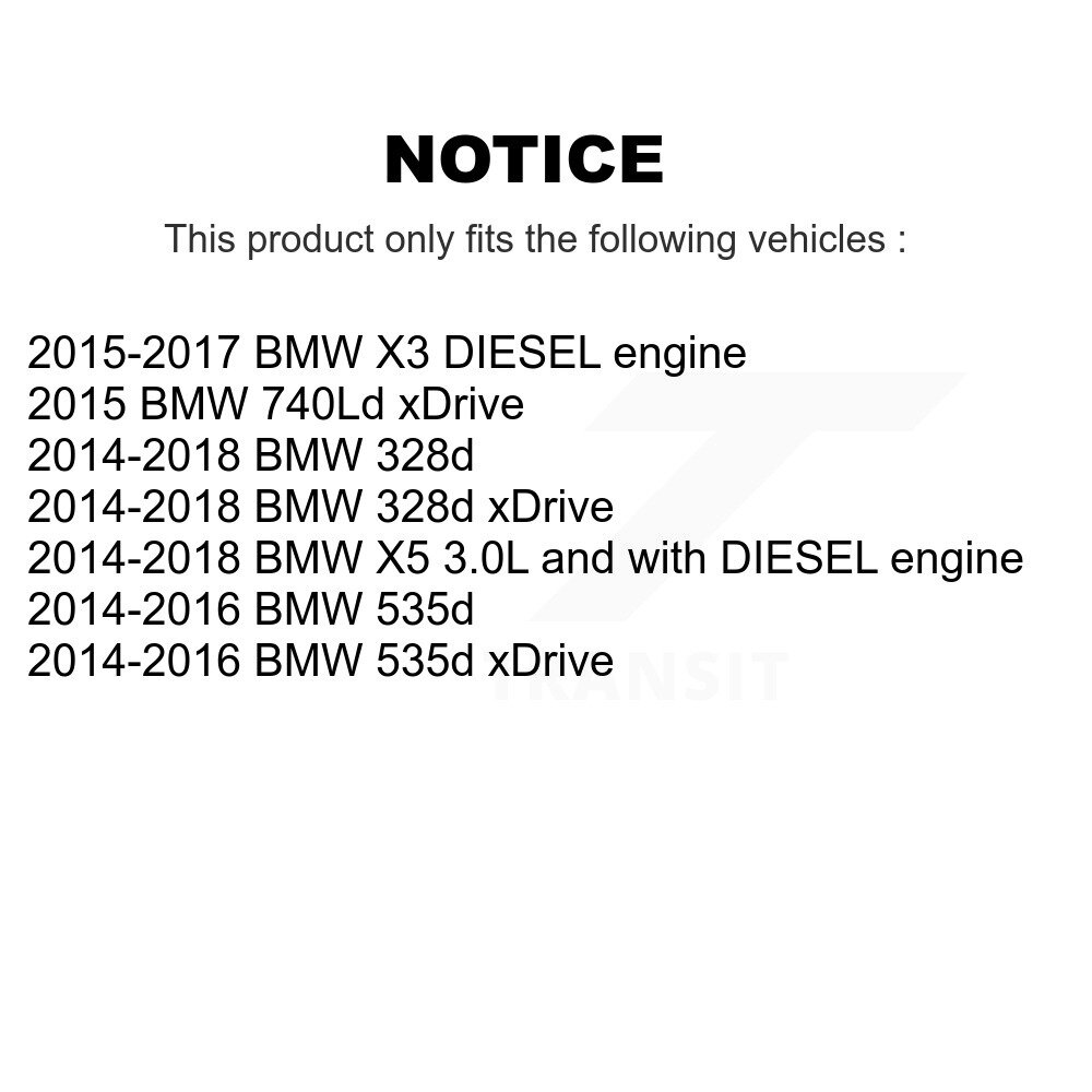 [N/A] Filtre à huile pour BMW X5 X3 328d xDrive 535d 740Ld 56-CH11217