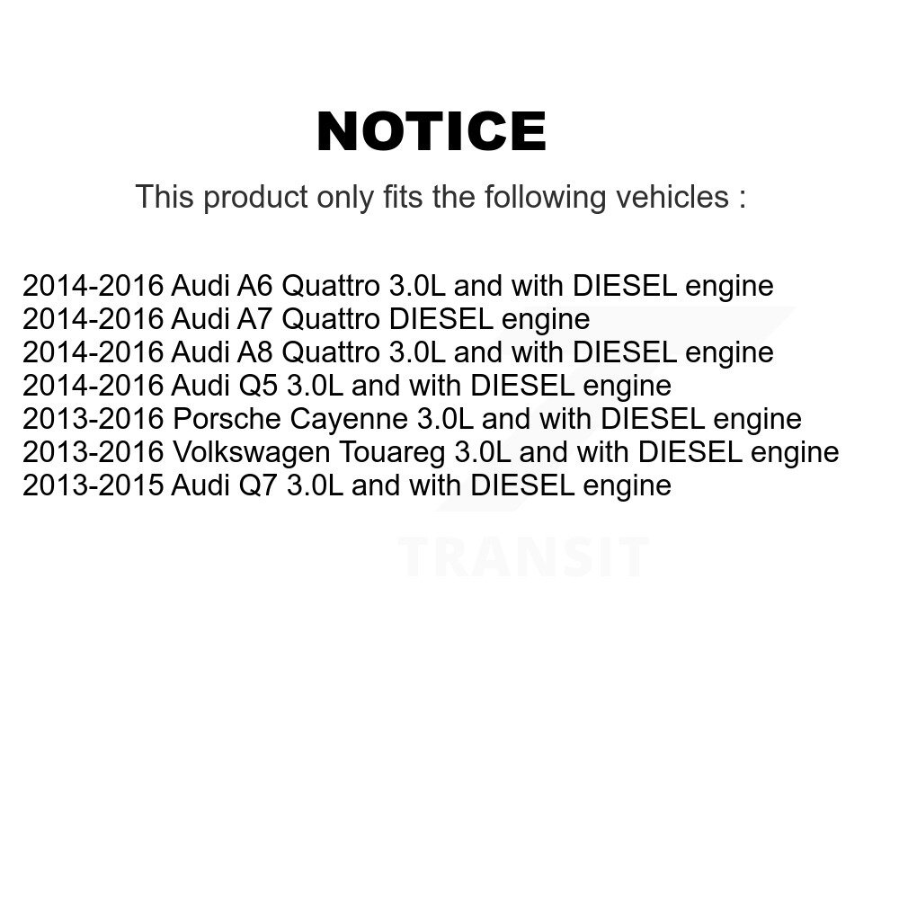 [N/A] Filtre à huile moteur pour Audi Q5 Volkswagen Touareg Q7 Porsche Cayenne A6 Quattro